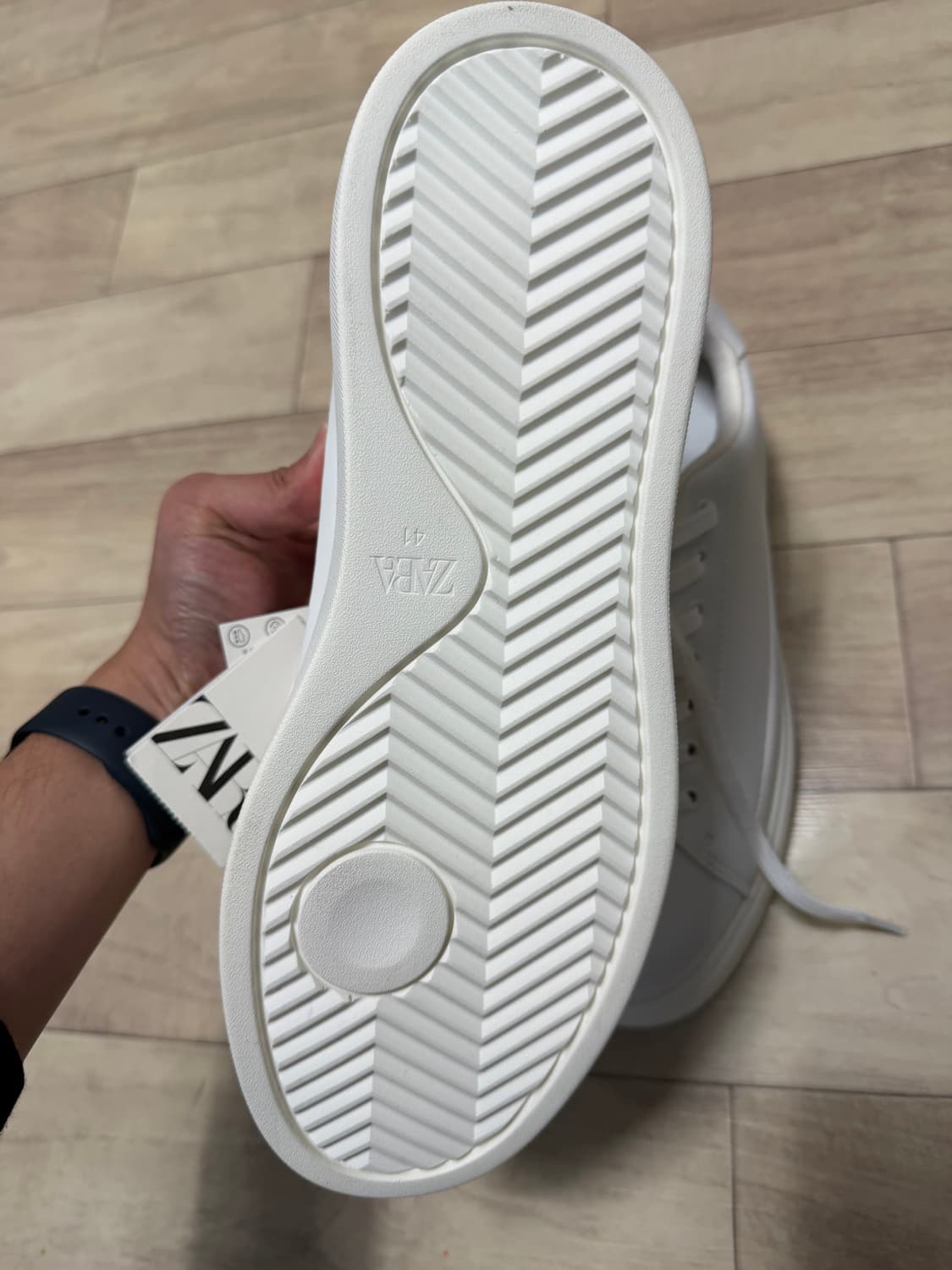 자라 화이트 스니커즈 41 상품이미지2