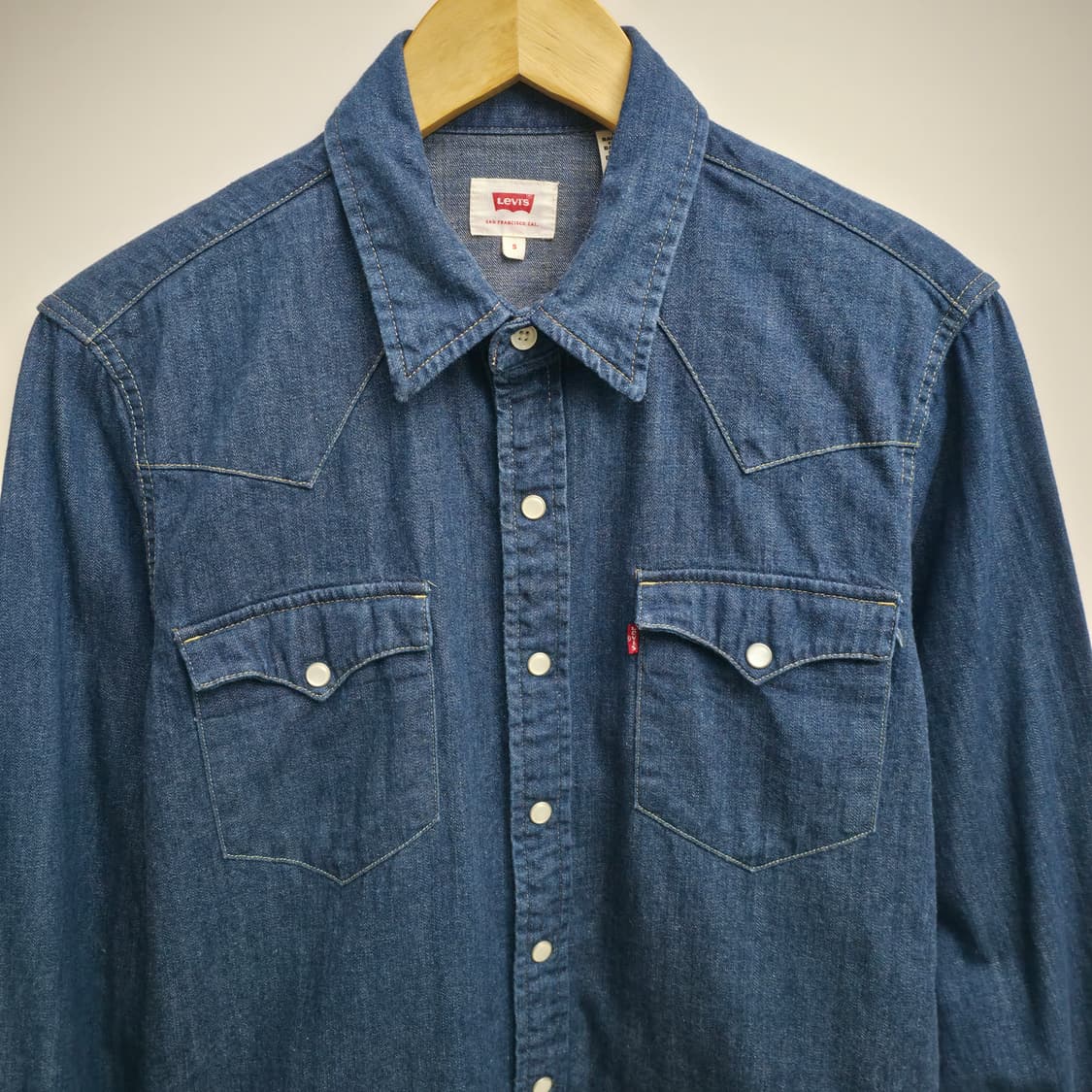 [S] 리바이스 데님 웨스턴 셔츠 상품이미지2