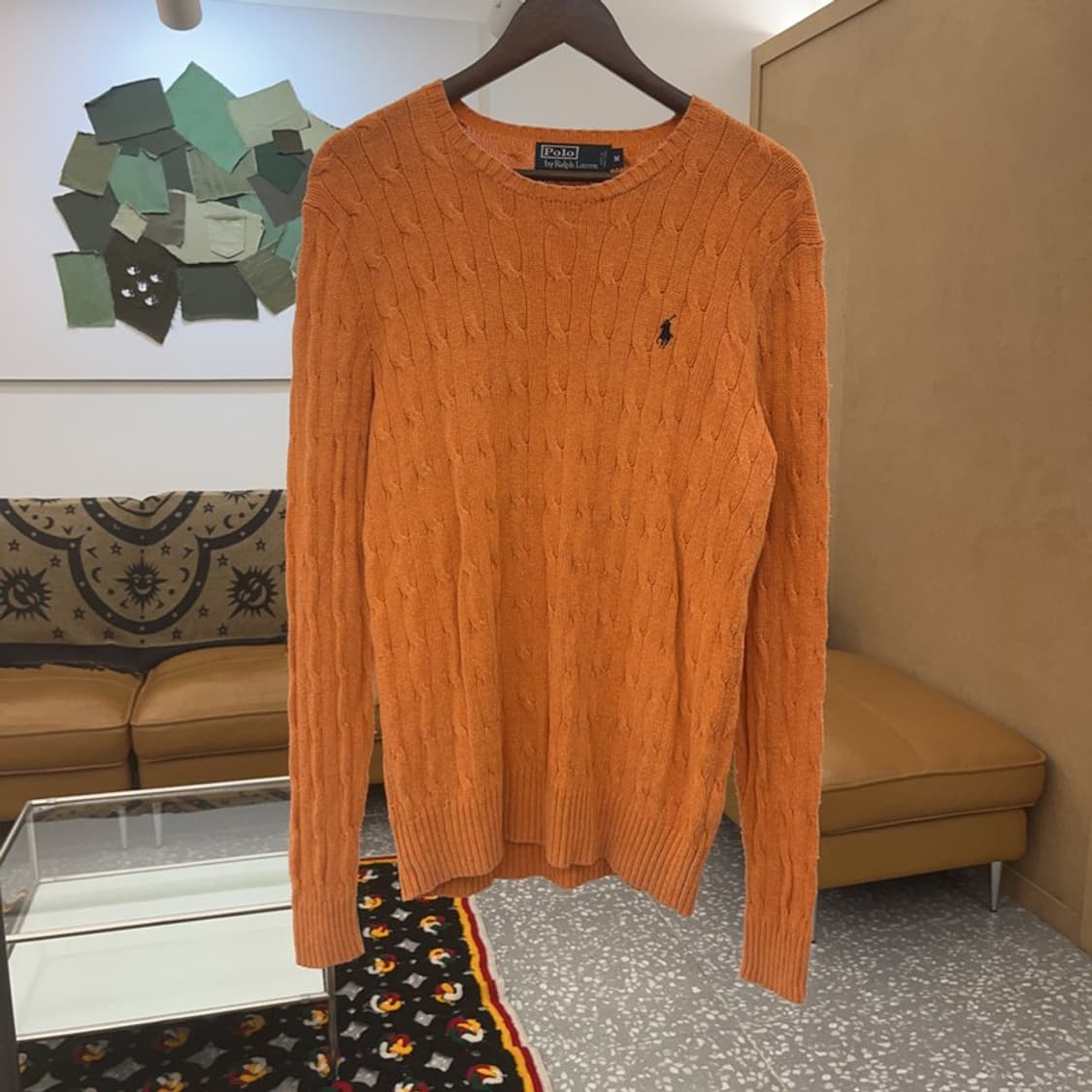 폴로 랄프로렌 Y2K 키치 유니크 오렌지 니트 M C07463 상품이미지3