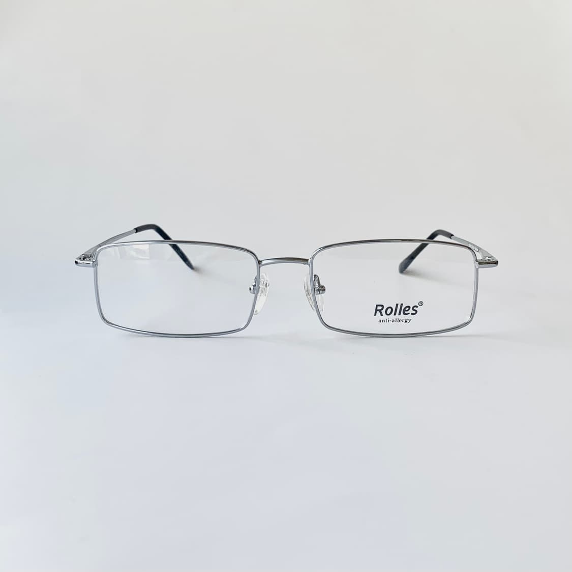 768 데드스탁 픽키안경 빅사이즈 슬림 사각 실버 메탈 빈티지 상품이미지1