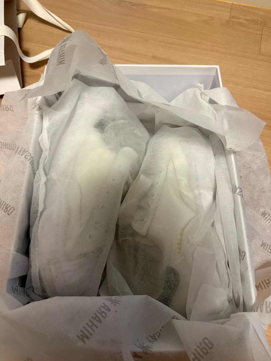 미하라야스히로 블레이키 화이트 레더 상품이미지4