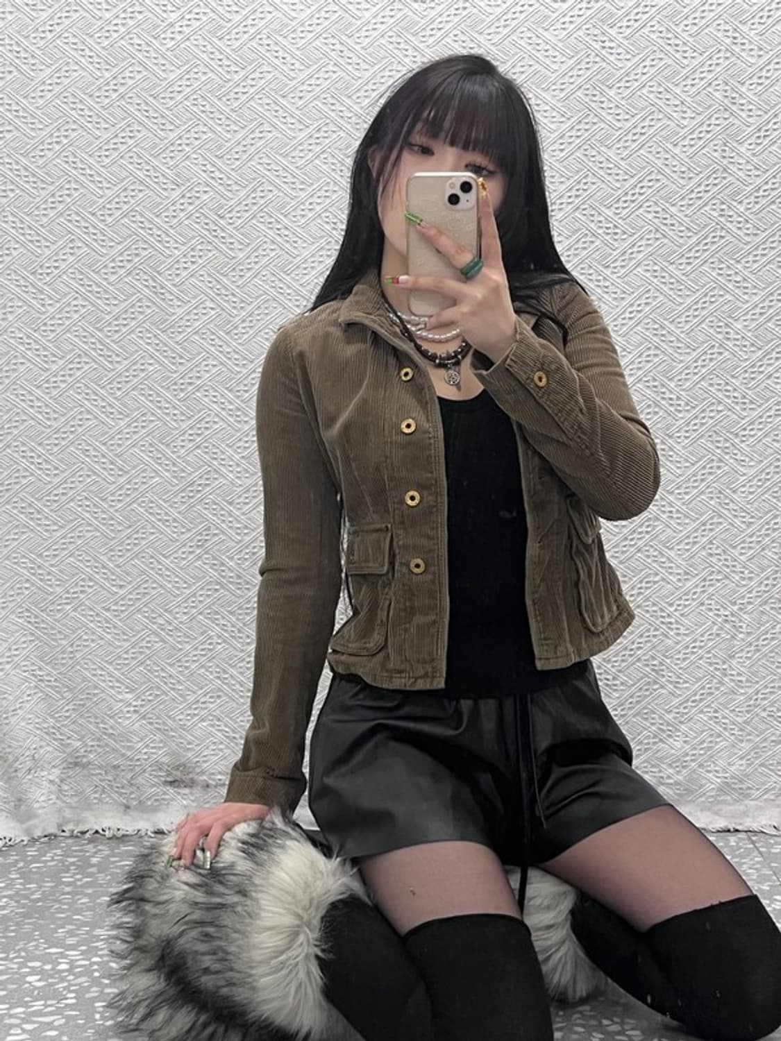 폴로 랄프로렌 모던시크 캐주얼 코듀로이 골덴 자켓 XS C09540 상품이미지1