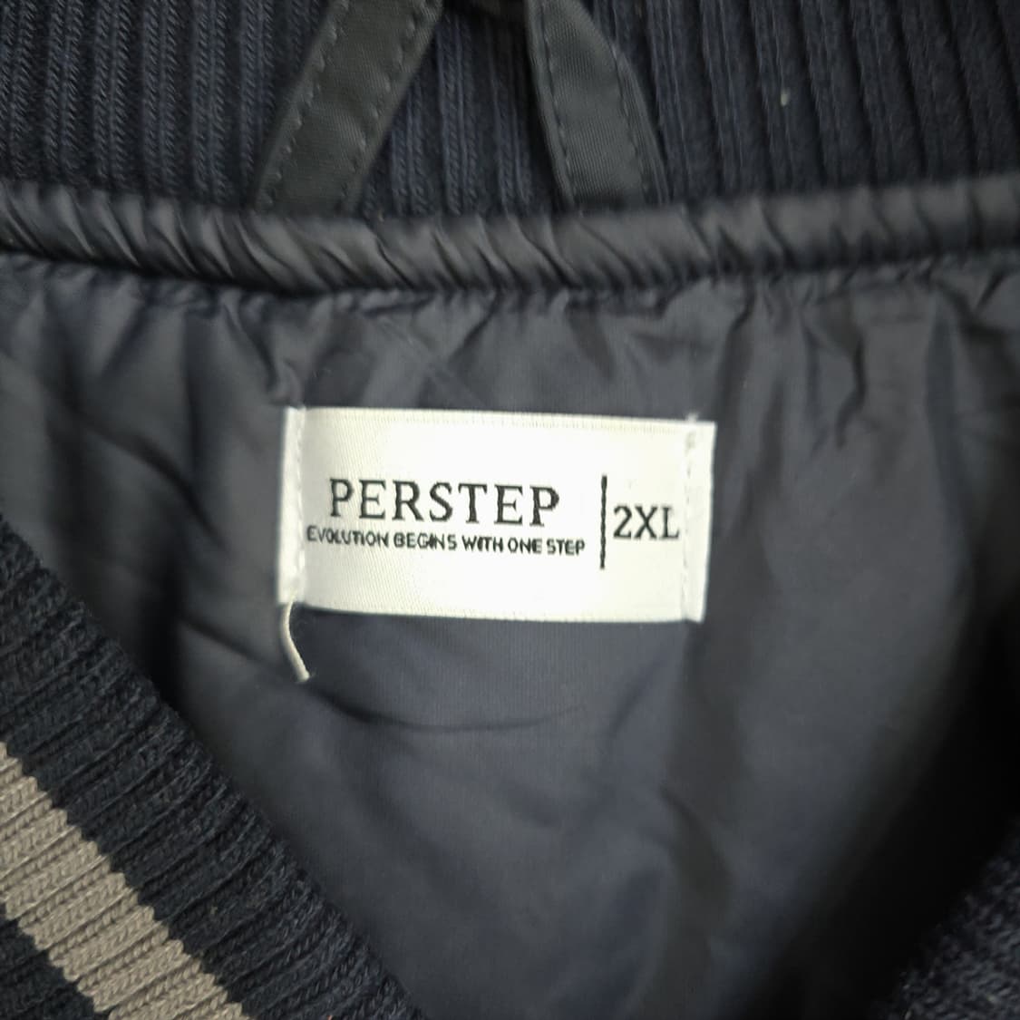 퍼스텝(PERSTEP) NW 바시티 패딩 자켓 2XL 상품이미지5