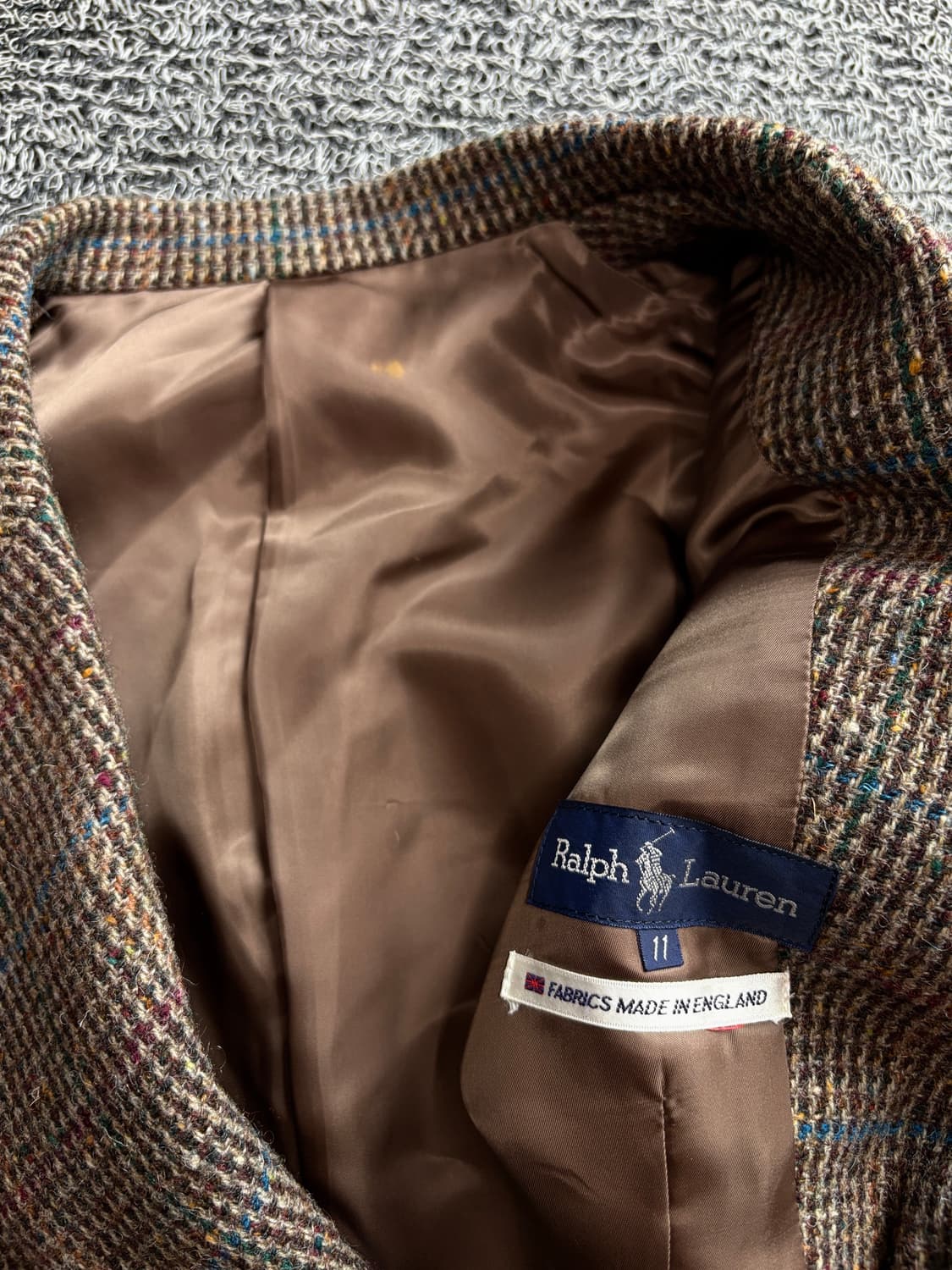 폴로 랄프로렌 영국 해링본 트위드 블레이져 3648 상품이미지3