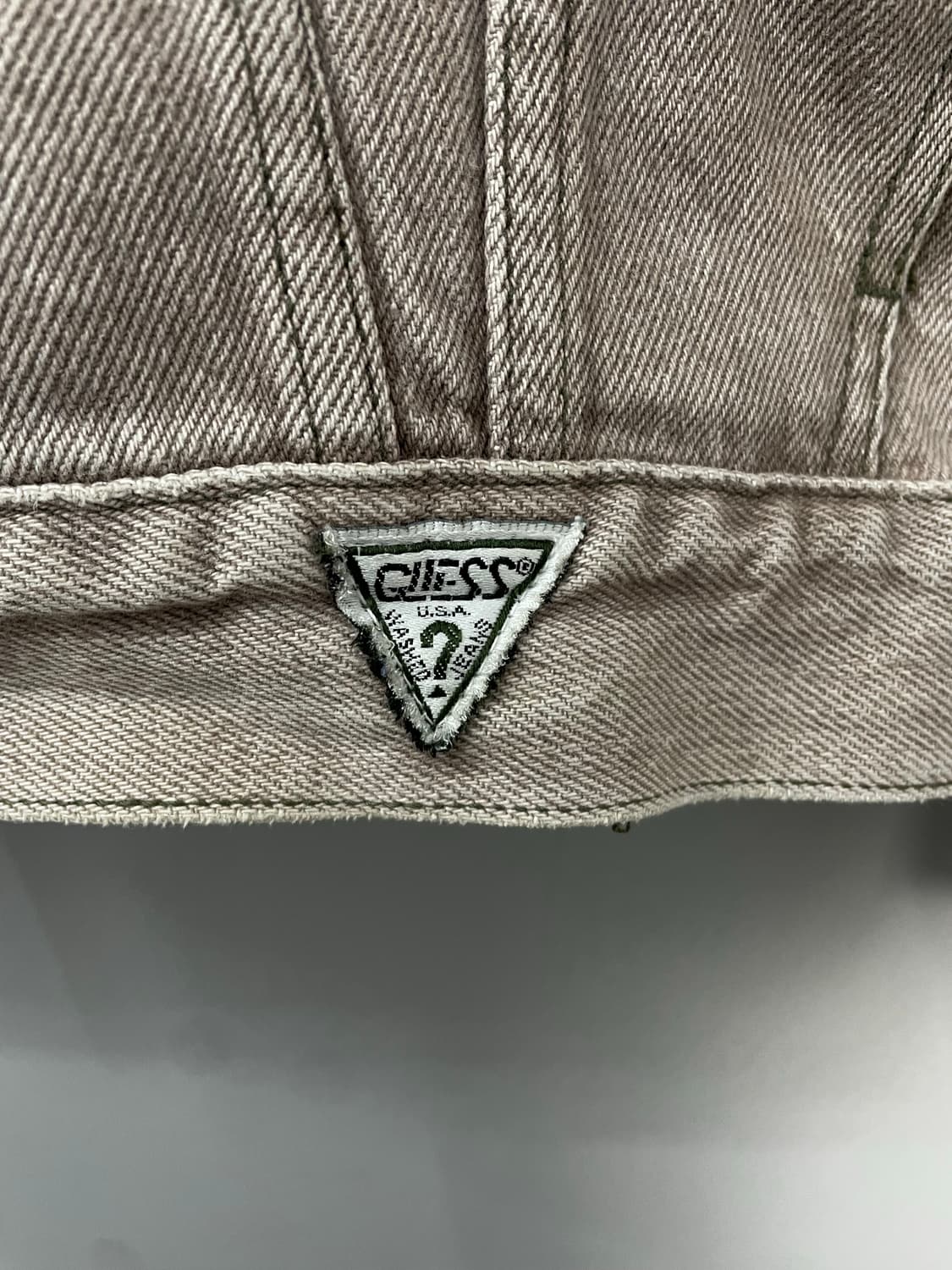 게스USA 워싱 데님 트러커 자켓 H1899 상품이미지3