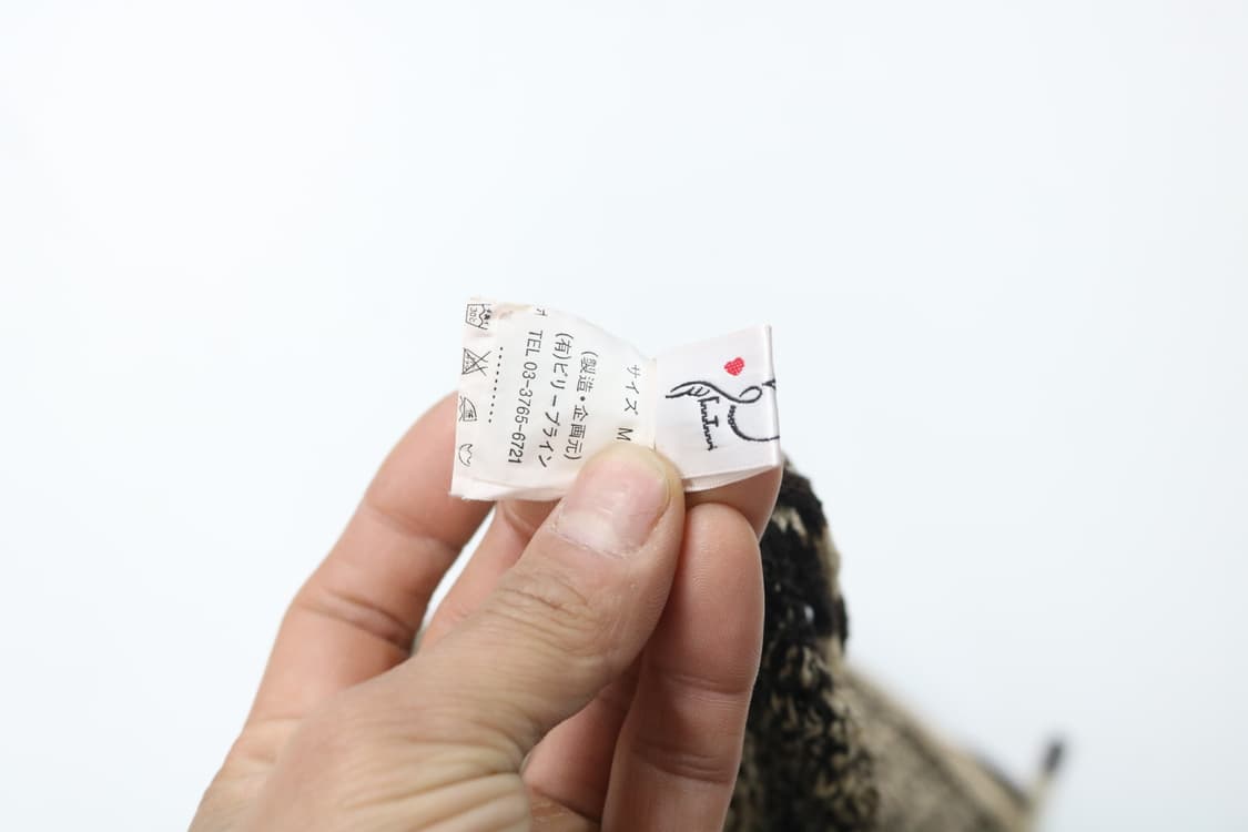 BEL PORTE 벨포르테 에스닉 그라데이션 크롭 펀칭 니트 (M) 상품이미지6