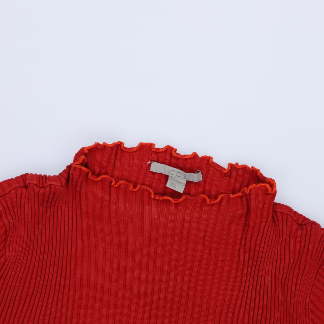 [EUR S] 코스 여성 프릴 긴팔티 0119H2 상품이미지4