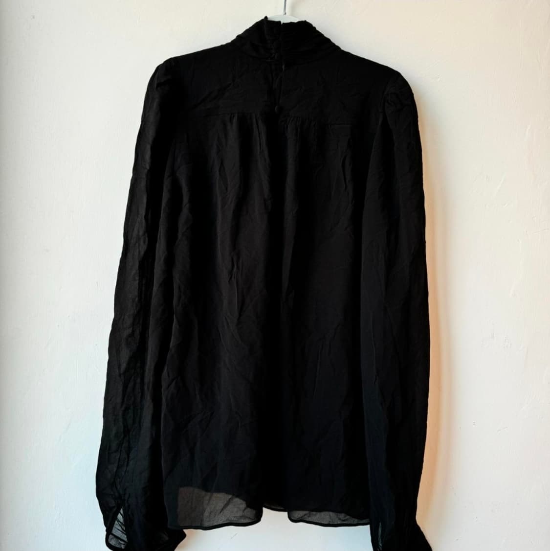 생로랑 타이 블라우스 상품이미지2