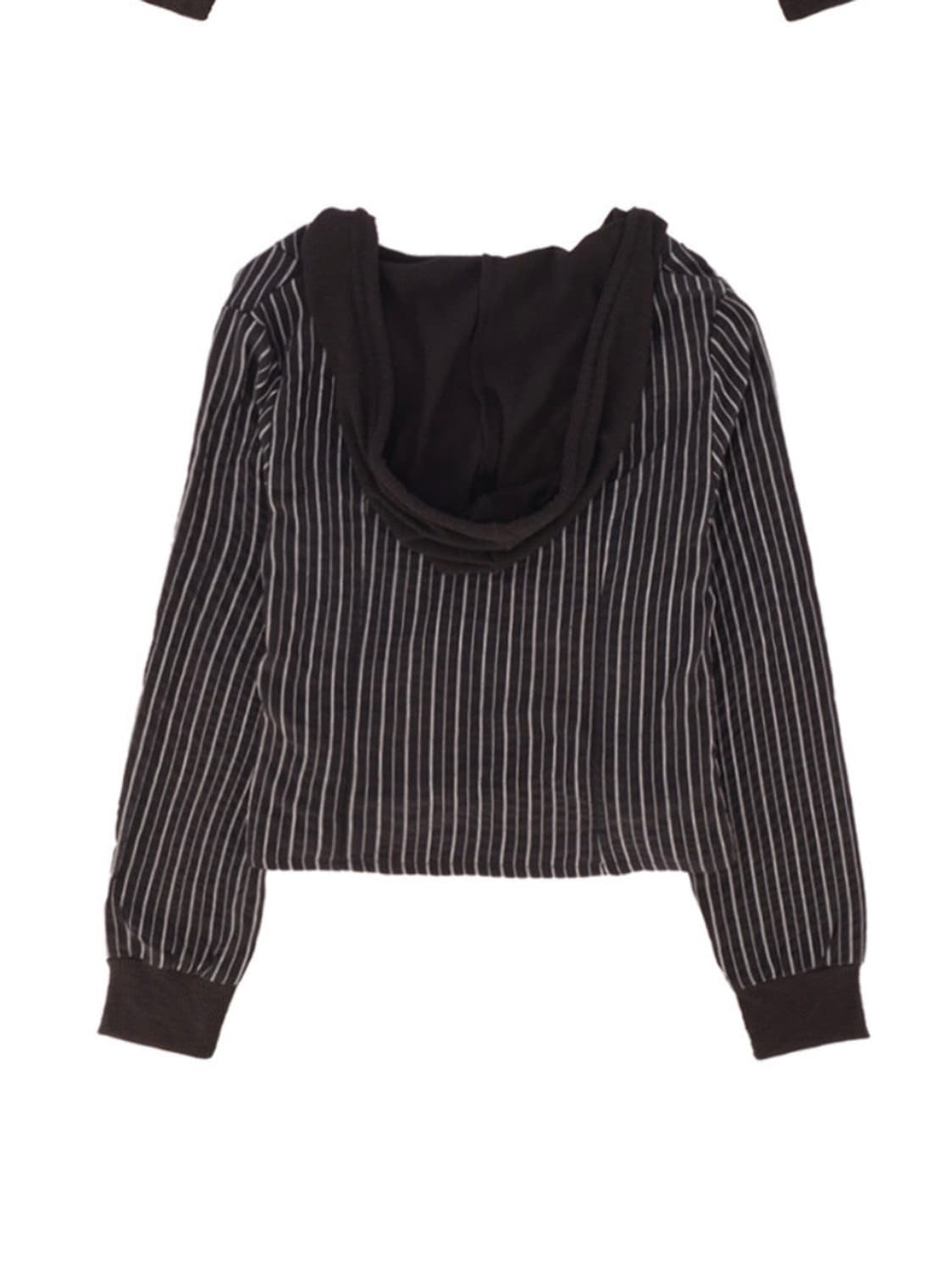 쎄쎄쎄 스트라이프 셔링 후드  상품이미지2