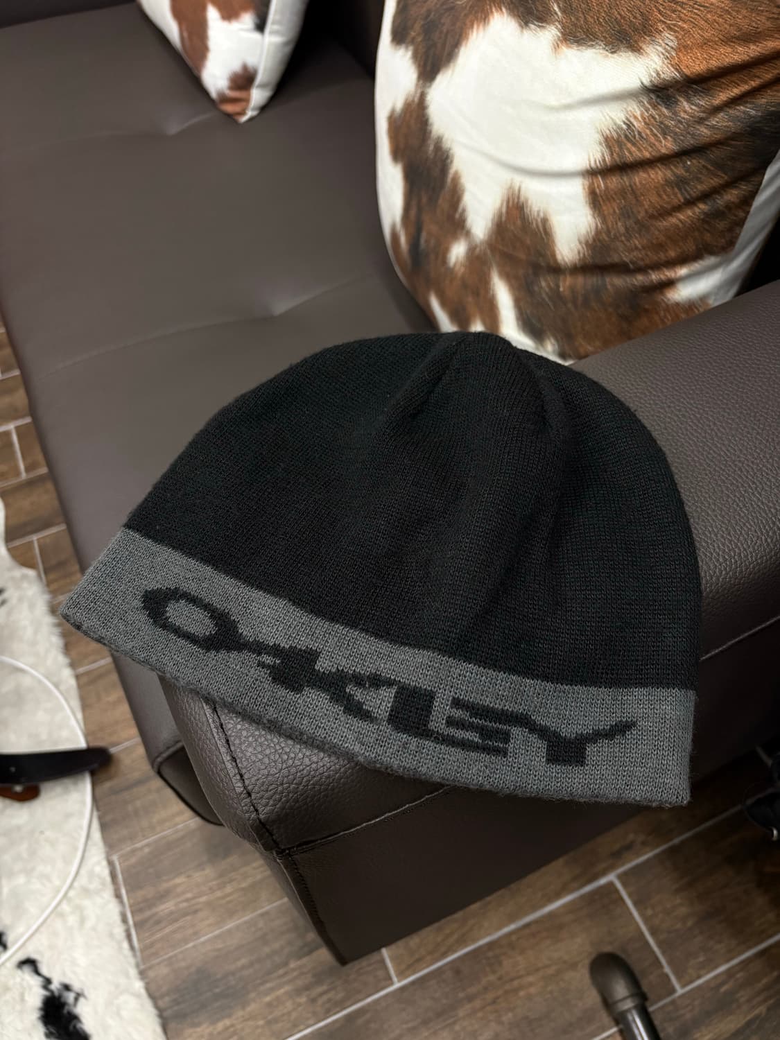 Oakley 오클리 빈티지 투톤 아이콘 비니 모자 상품이미지1