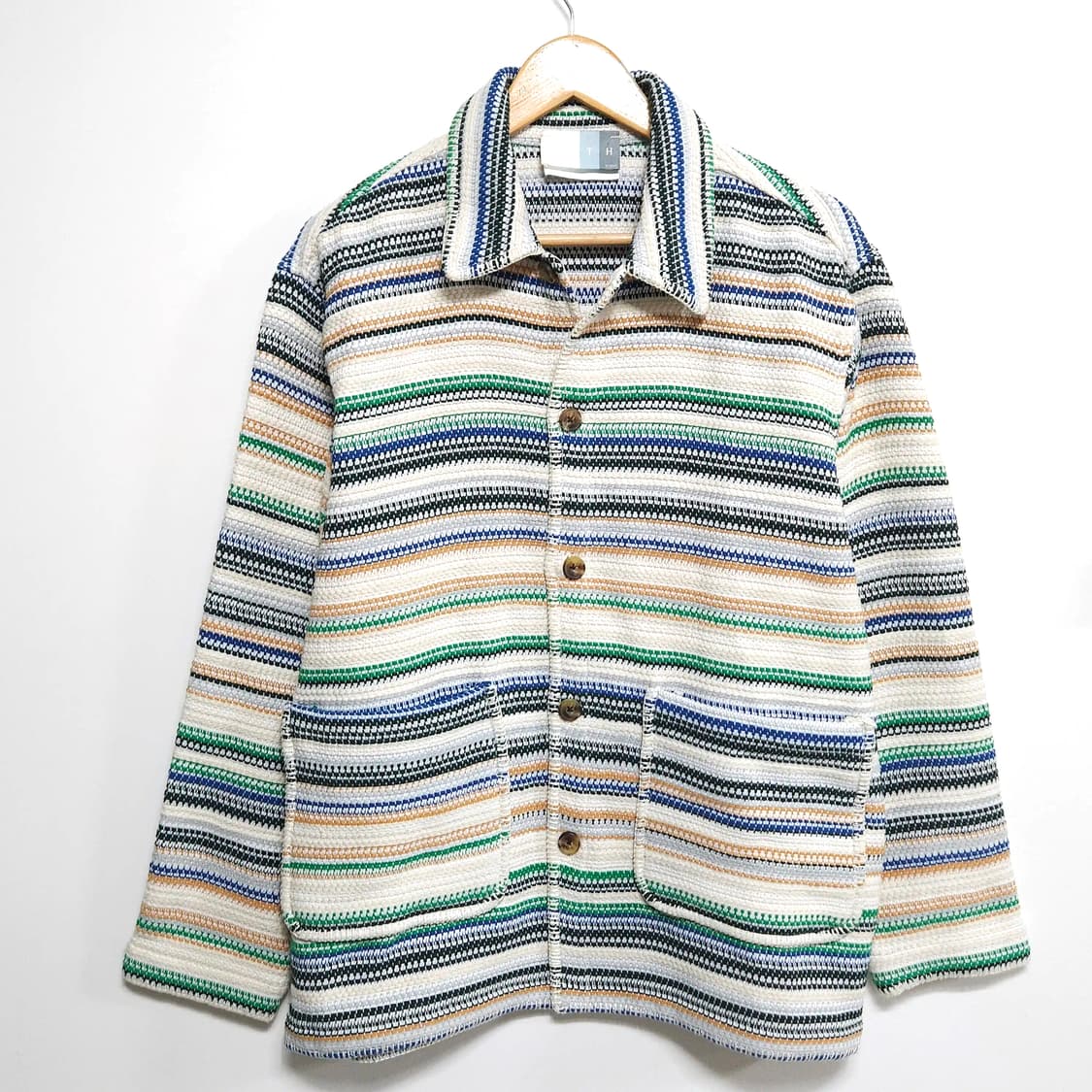 105)KITH 키스 23s/s 스트라이프 우븐 코치 자켓 봄가을 상품이미지4