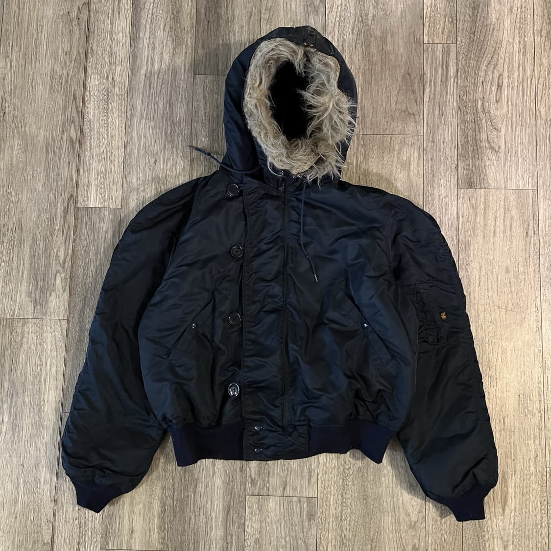 80s 알파 인더스트리 N-2B 헤비 플라잉 자켓 상품이미지1