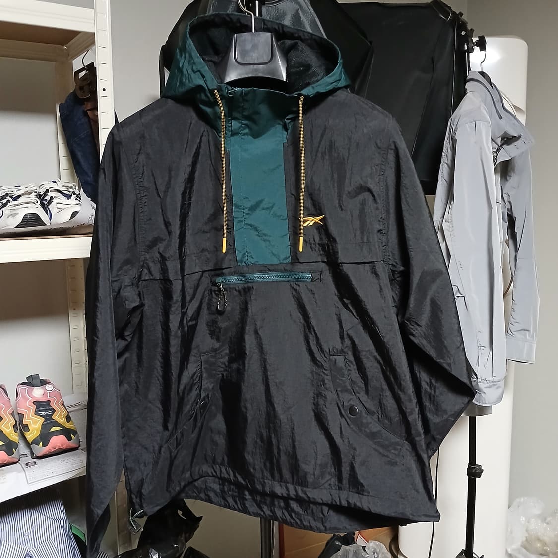 reebok 리복 바스락 아노락 바람막이 자켓 봄 가을 운동 상품이미지2