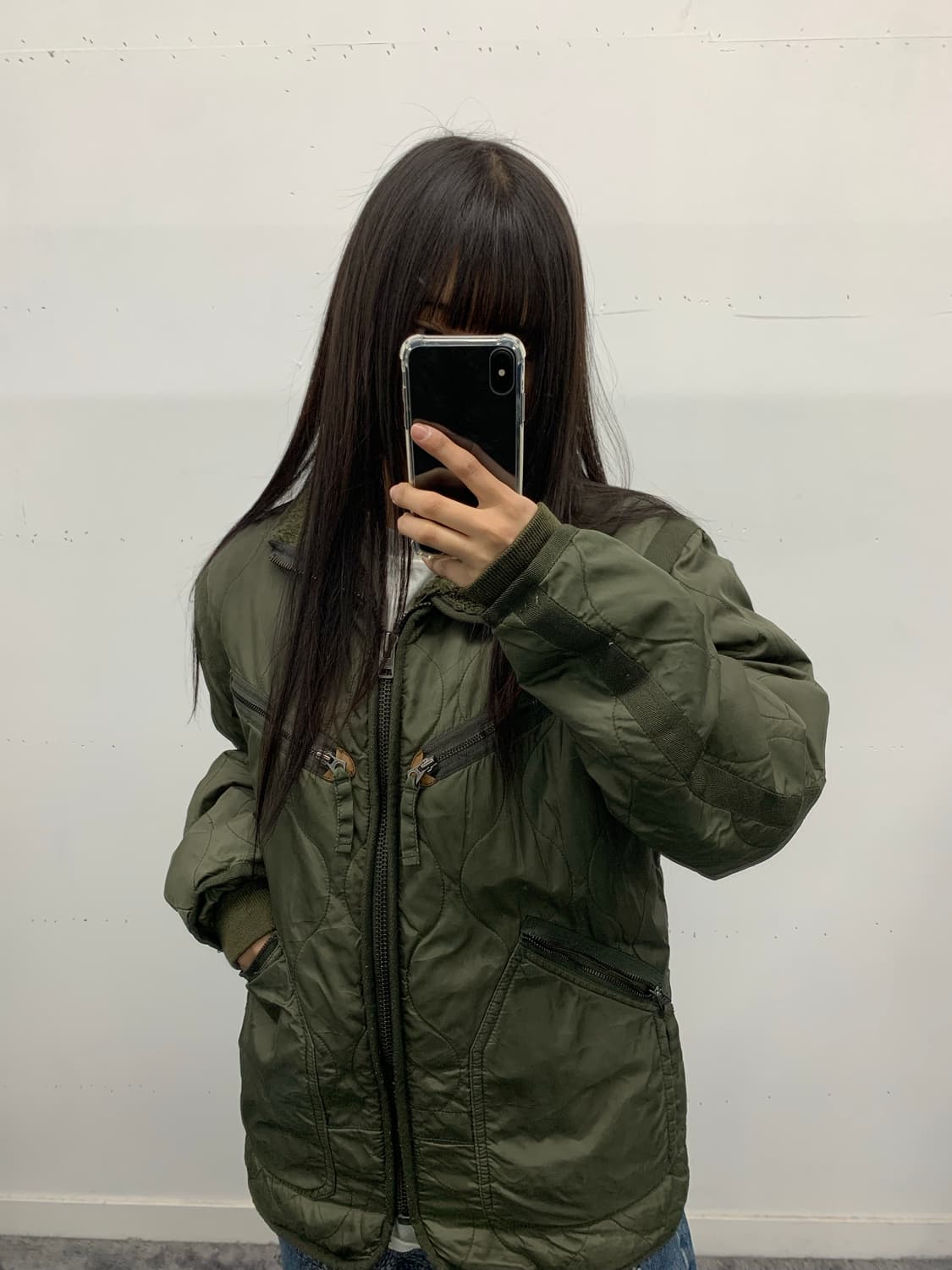 아비렉스 퀼팅자켓 상품이미지1