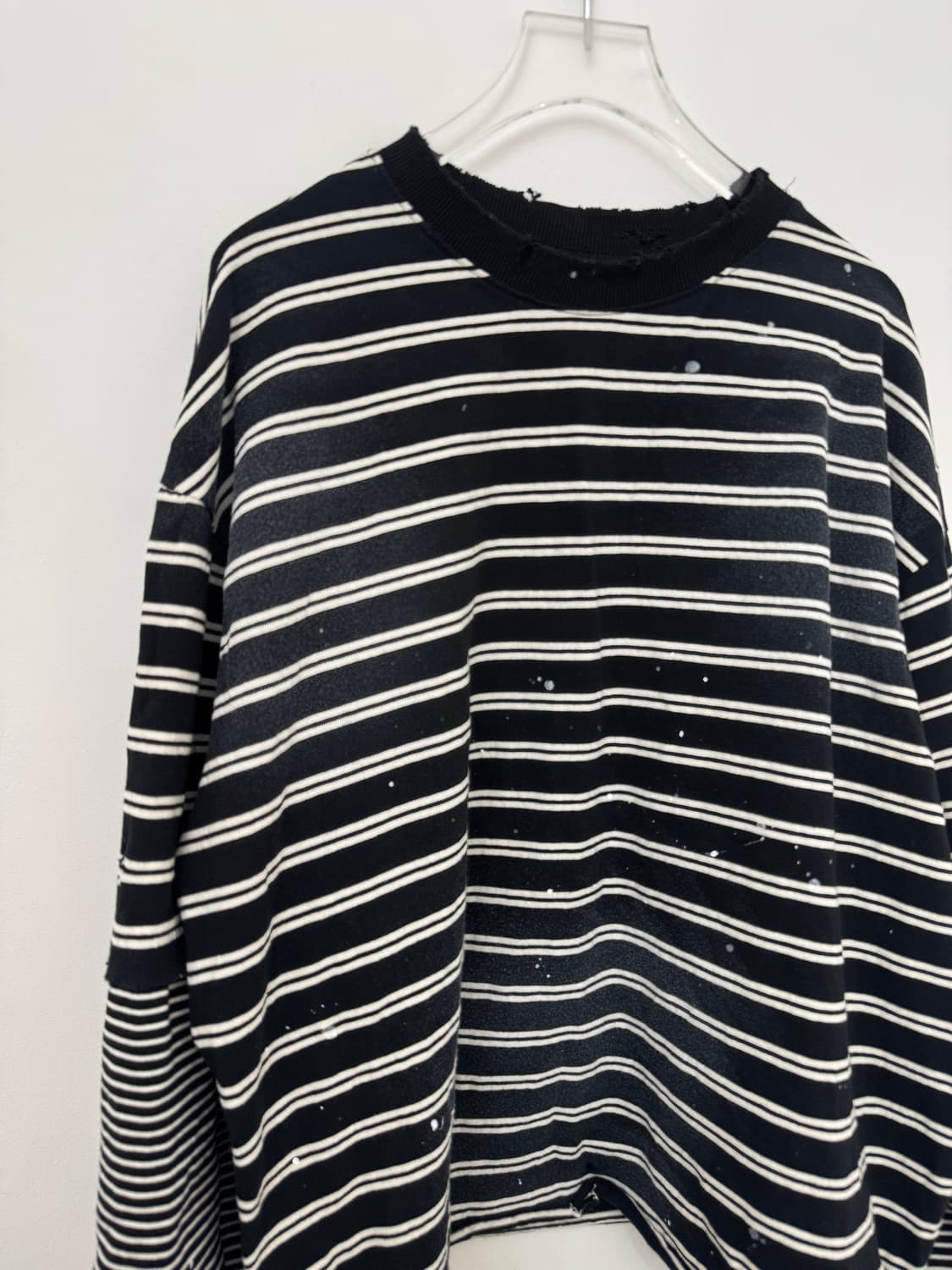 빈티지 워싱 긴팔 상품이미지2