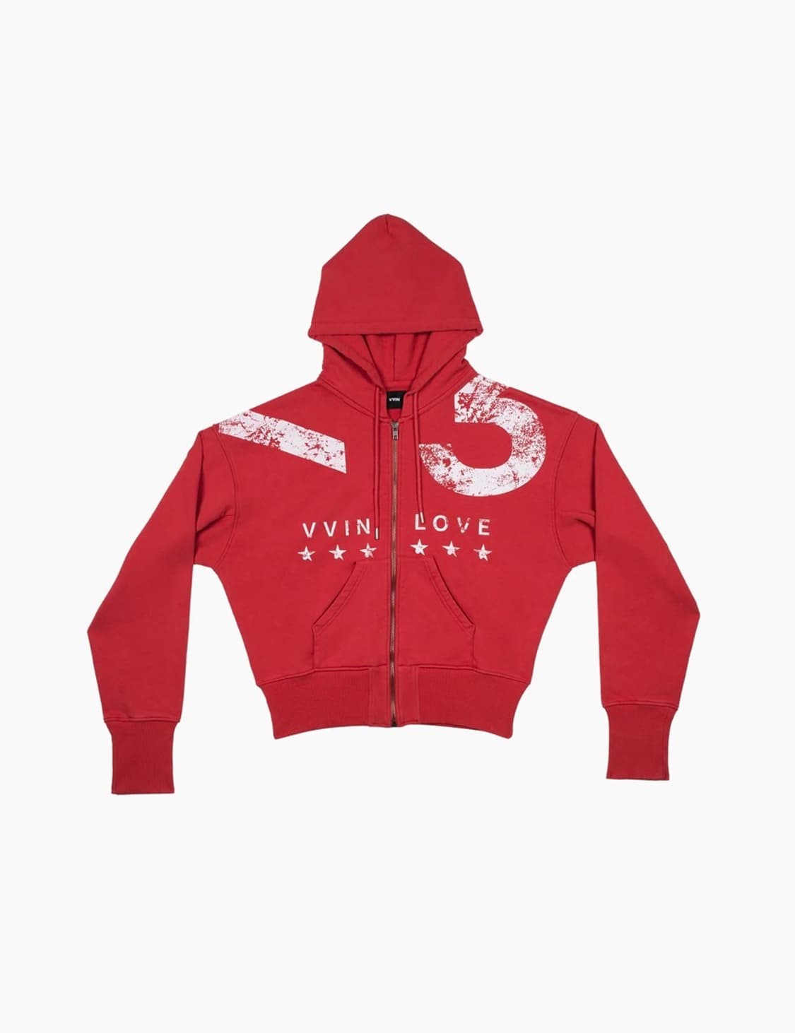 베인 후드집업 레드 L 상품이미지1