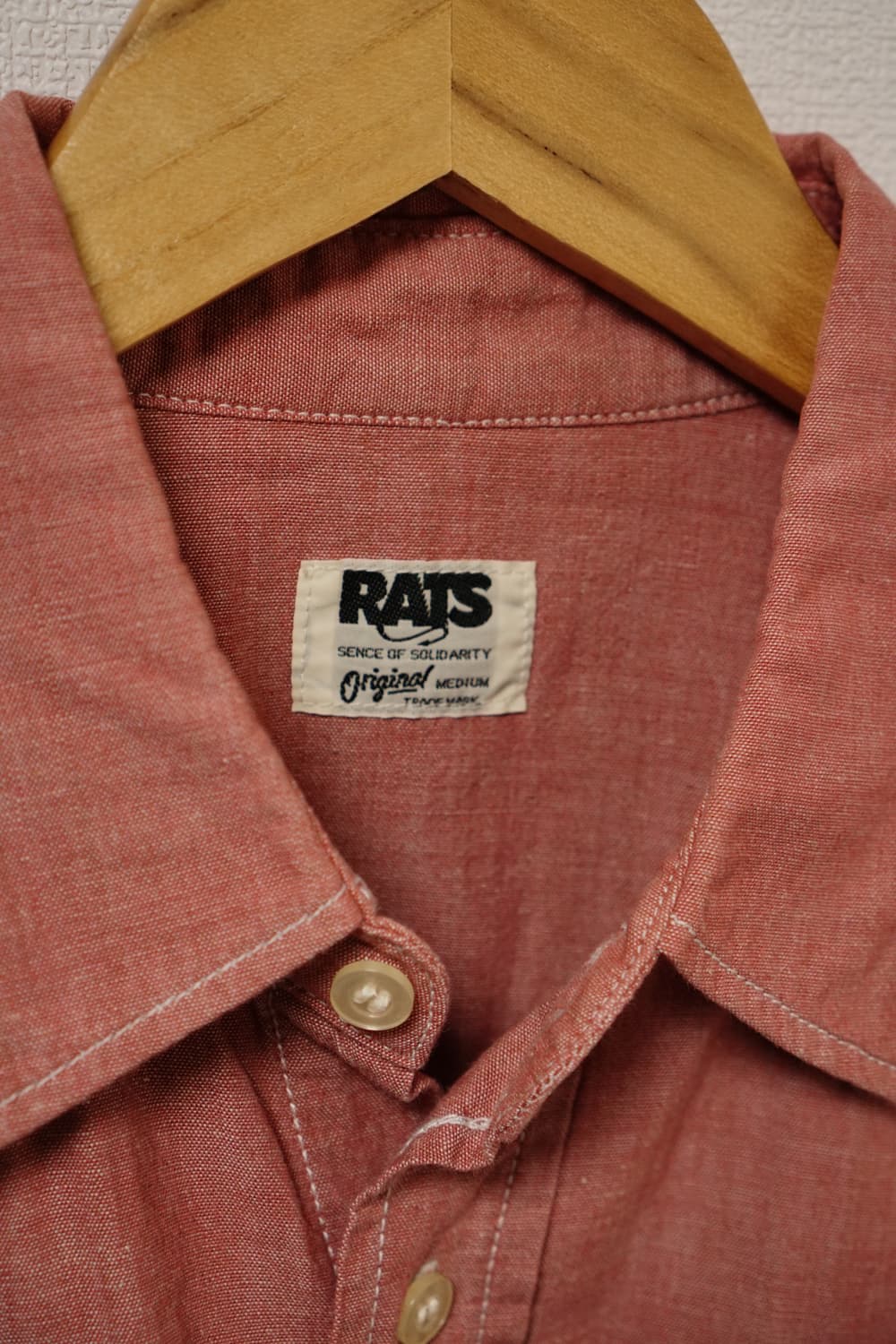 RATS 웨스턴 샴브레이 셔츠 상품이미지3