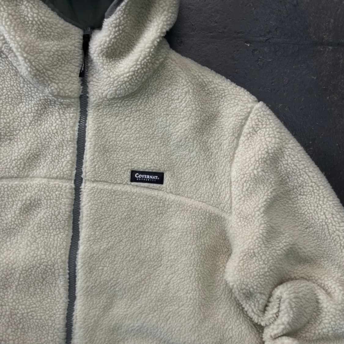 100 커버낫 리버시블 후리스 점퍼 상품이미지4