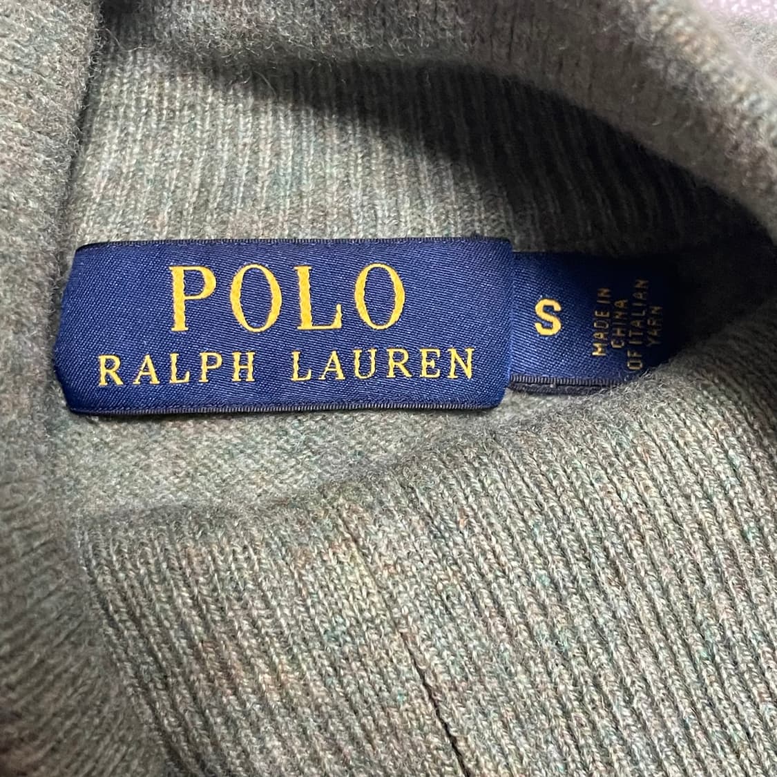 S 폴로랄프로렌 반집업 니트 상품이미지4
