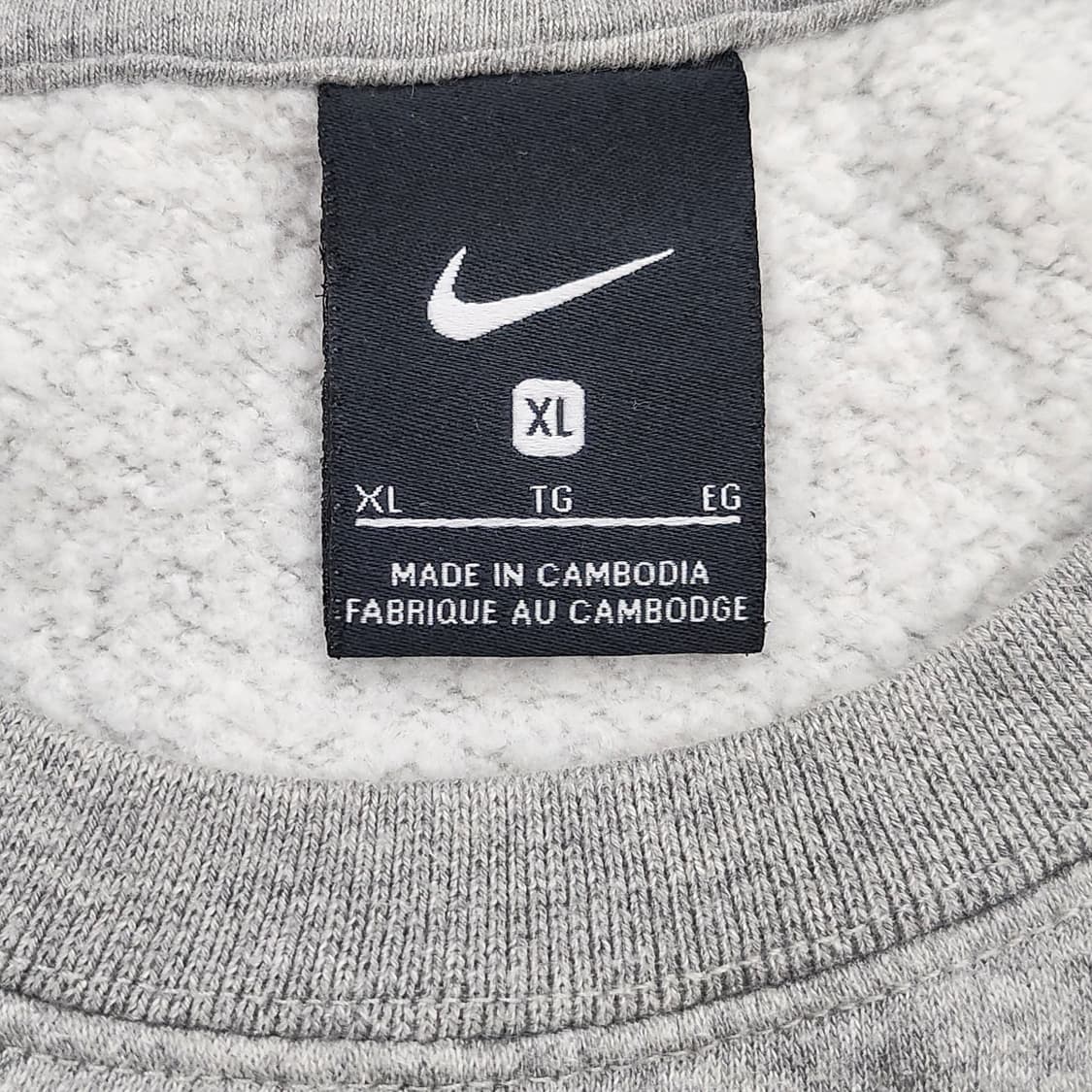 나이키 스우시 그레이 맨투맨 상품이미지6