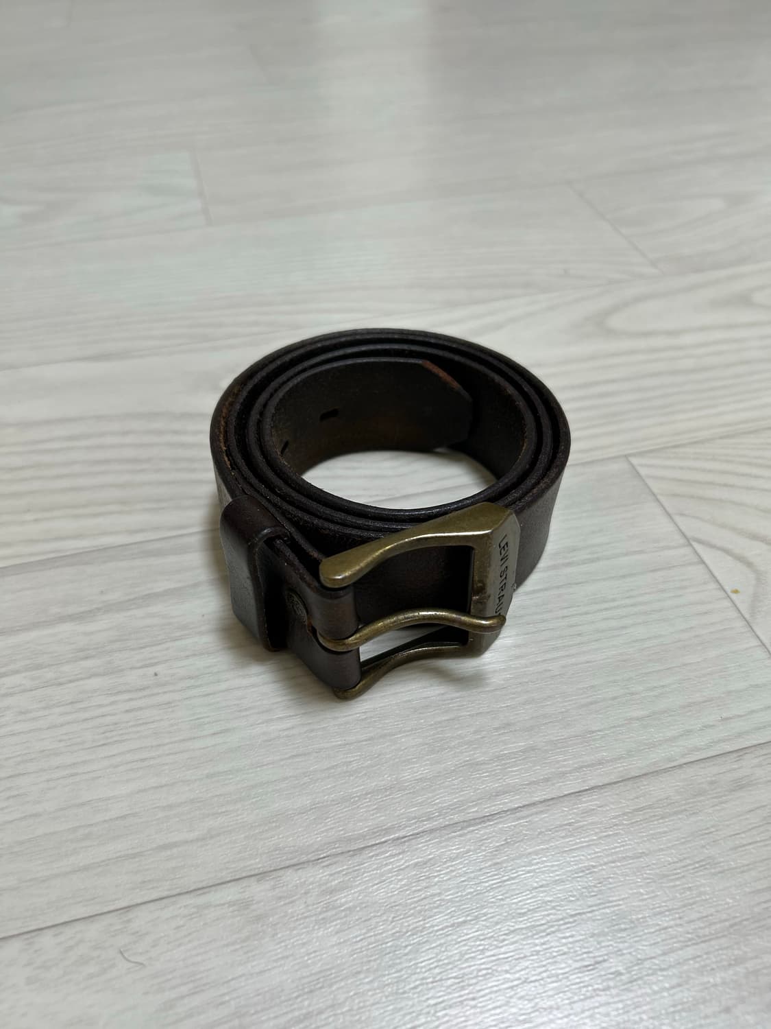 [34-36] 빈티지 리바이스 레더벨트 상품이미지3