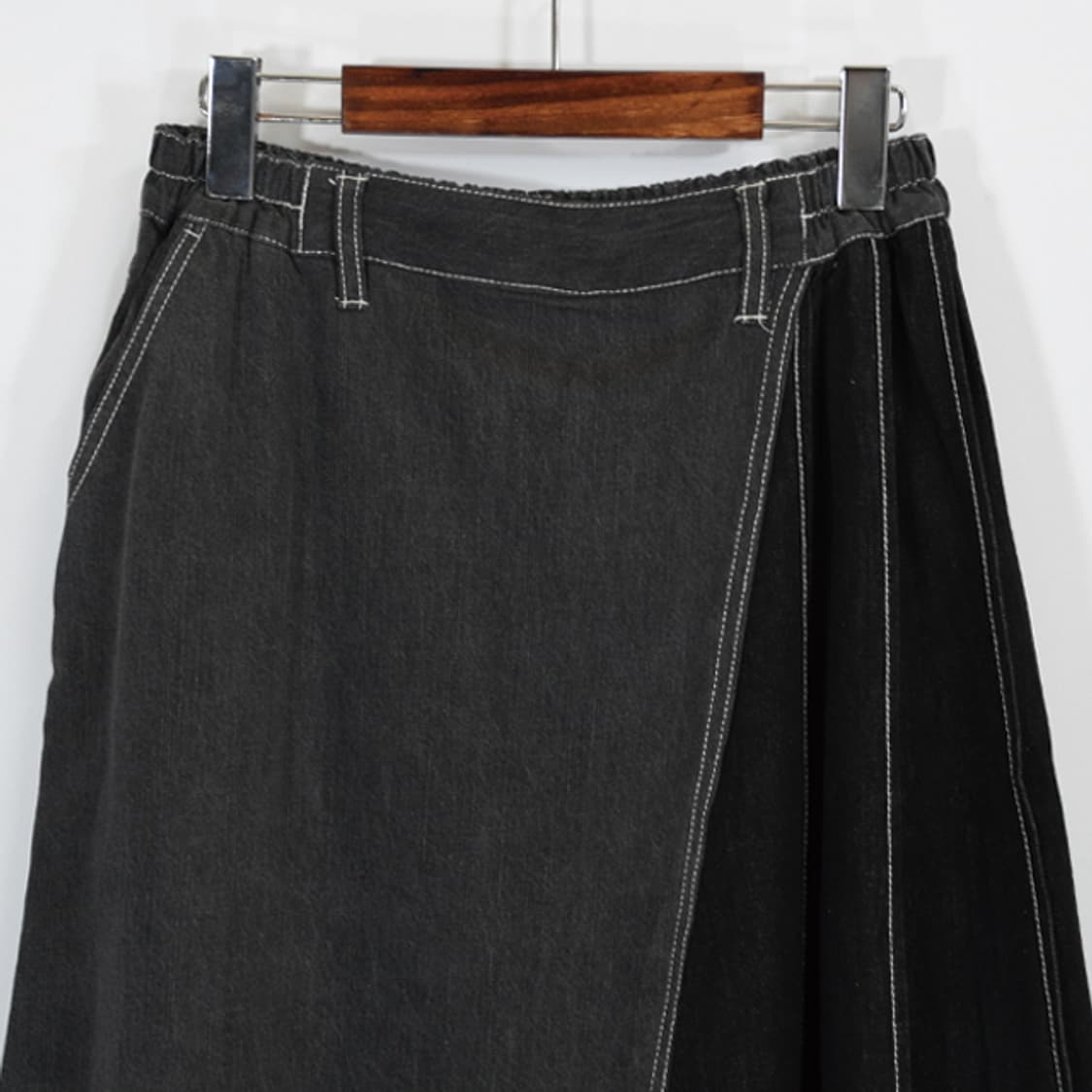 n'OrLABEL 플리츠와이드데님팬츠 상품이미지4