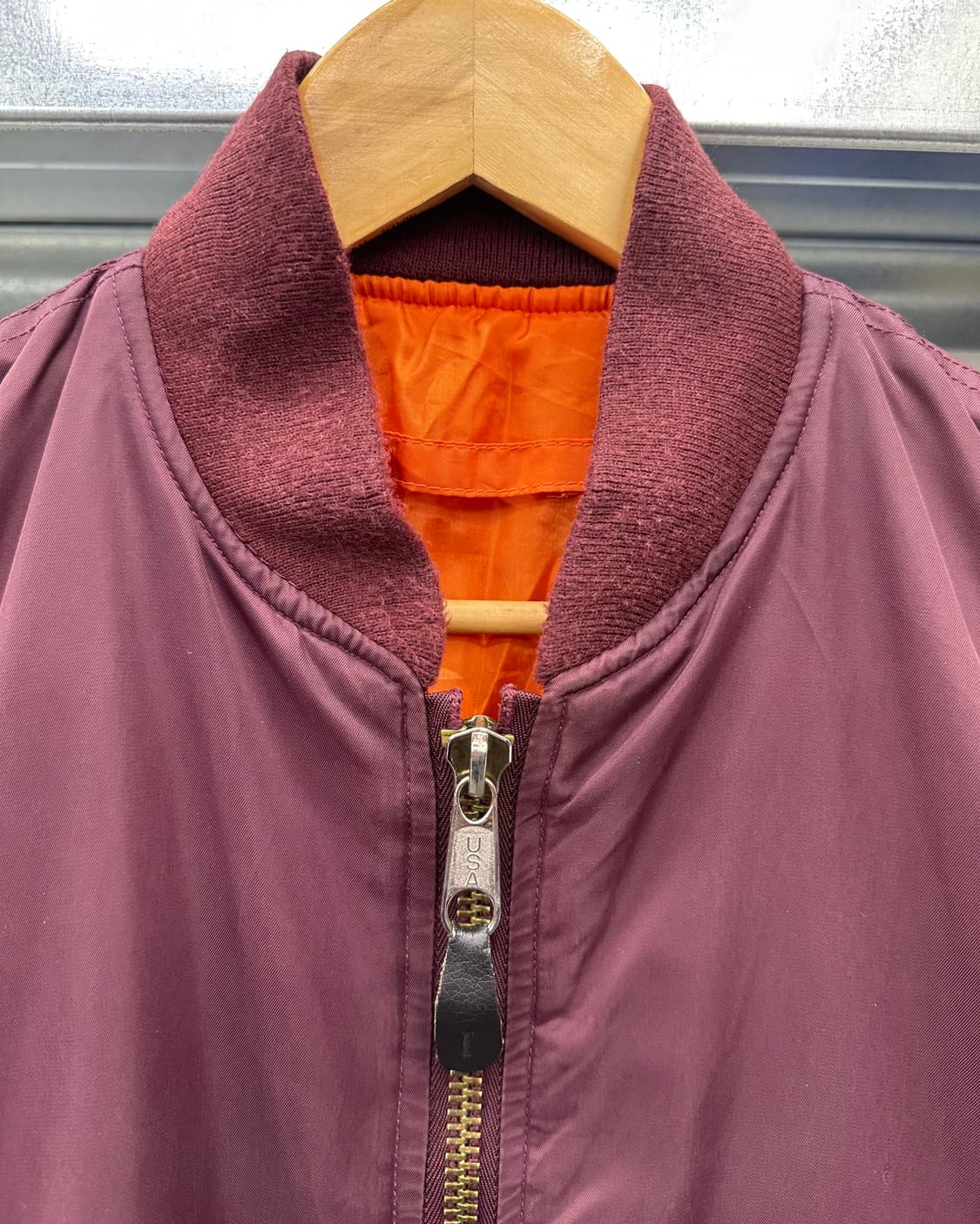 (M오버)빈티지 MA-1 항공점퍼-M1593 상품이미지3