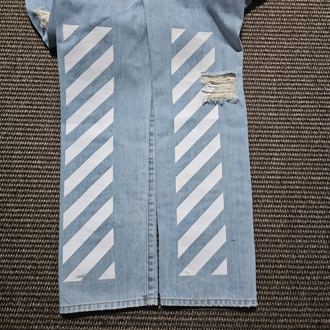 Off white 워싱 데님 팬츠 32 상품이미지5