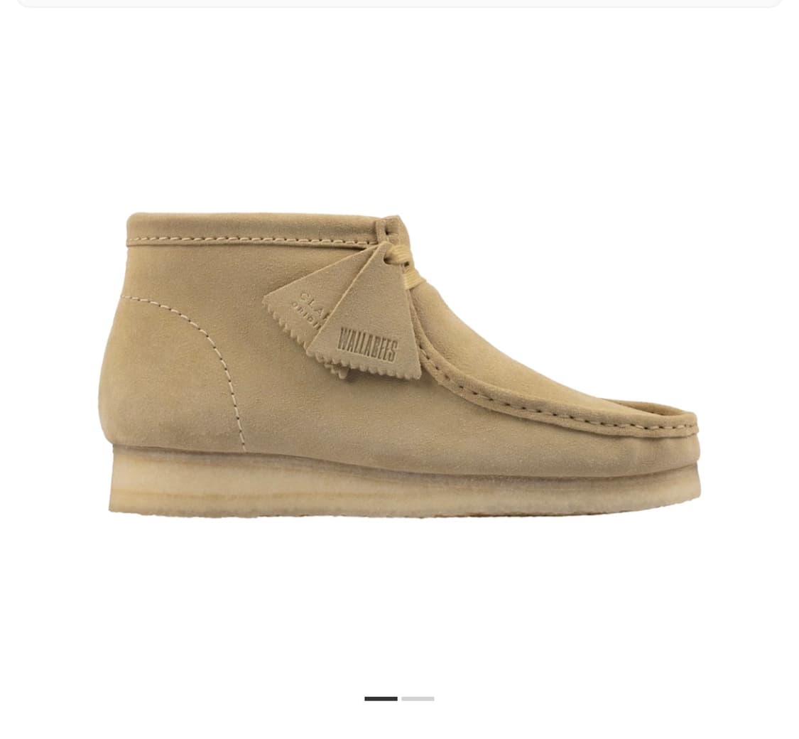 [8.5] 클락스 왈라비 부츠 메이플 스웨이드 미드 265 상품이미지1