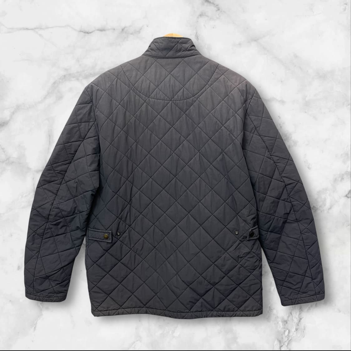 바버 네이비 퀄팅 자켓 L 상품이미지2