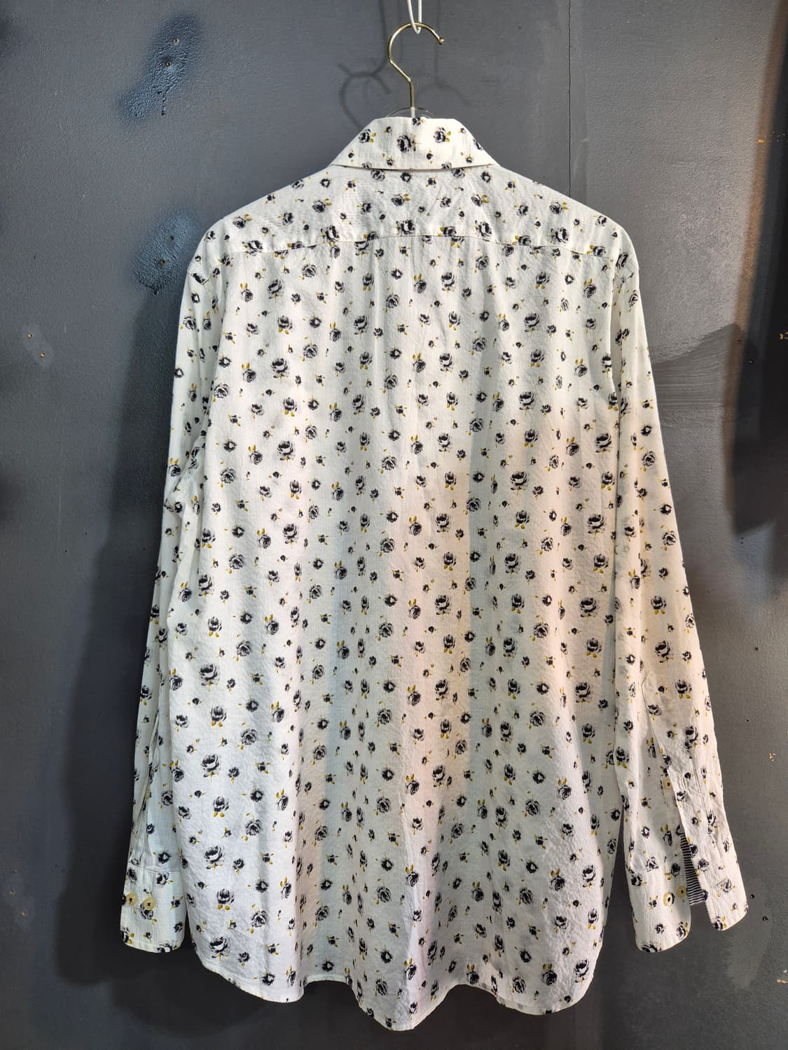 플라워 패턴 셔츠 L 새상품  상품이미지2