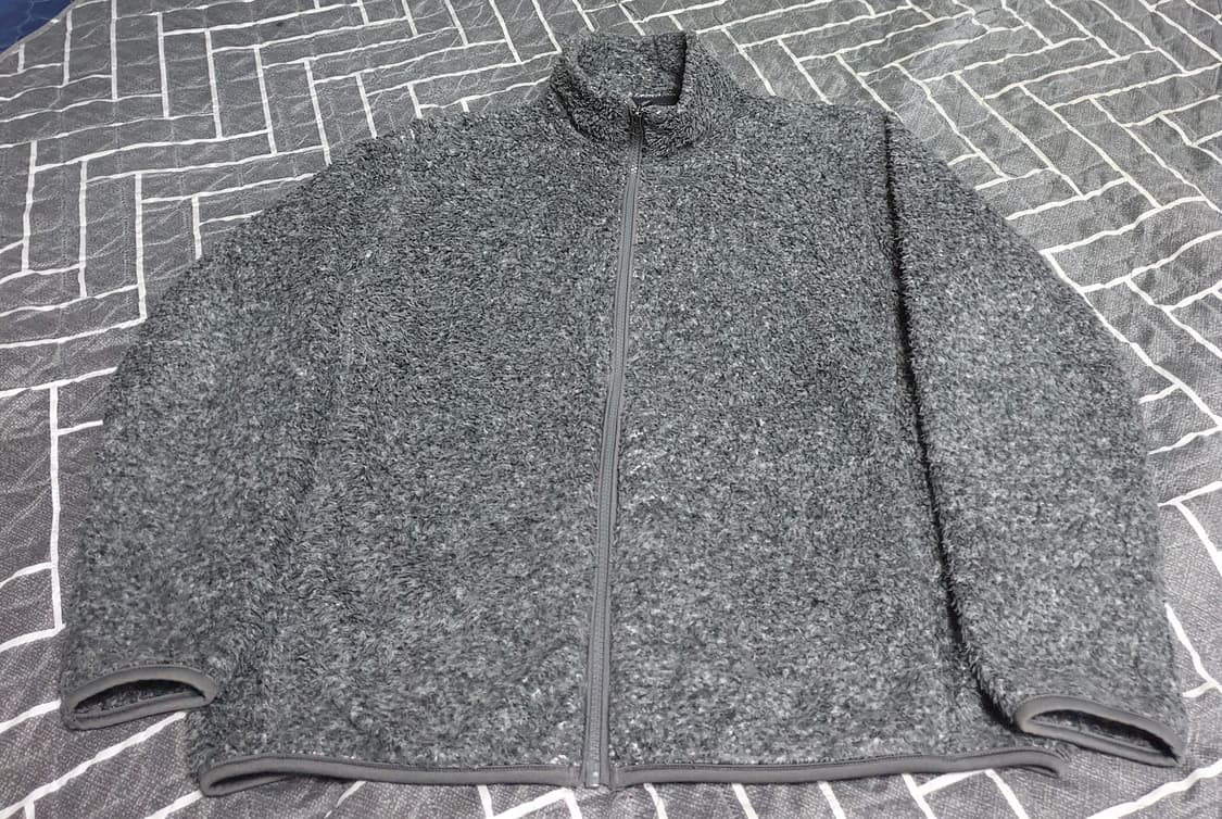 유니클로 퍼 브러쉬드 후리스 짚업 자켓 (L) 상품이미지1