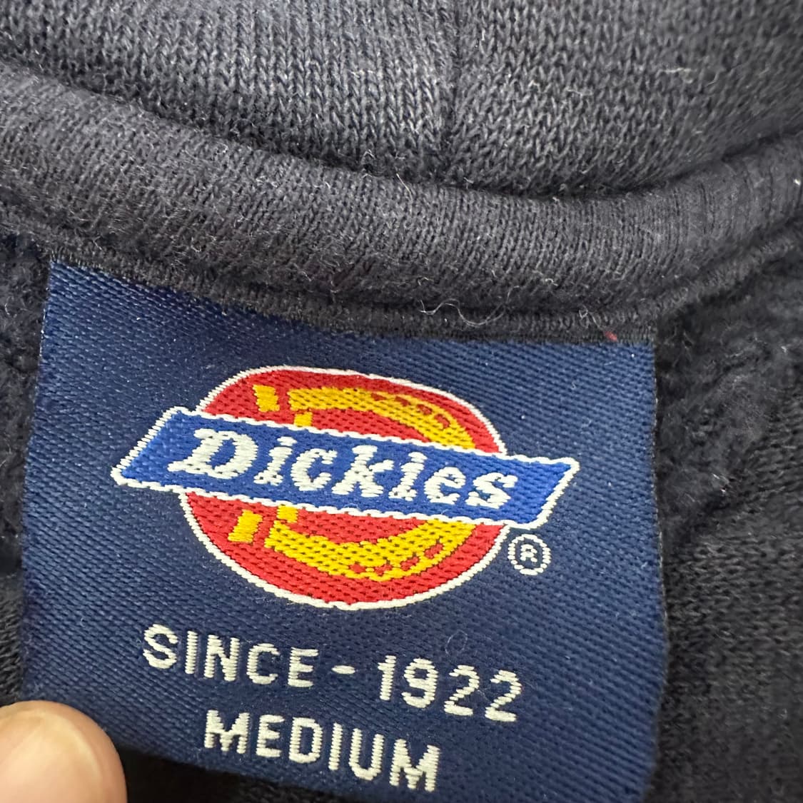 Dickies 디키즈 네이비 USA 로고 후드티 M 상품이미지3