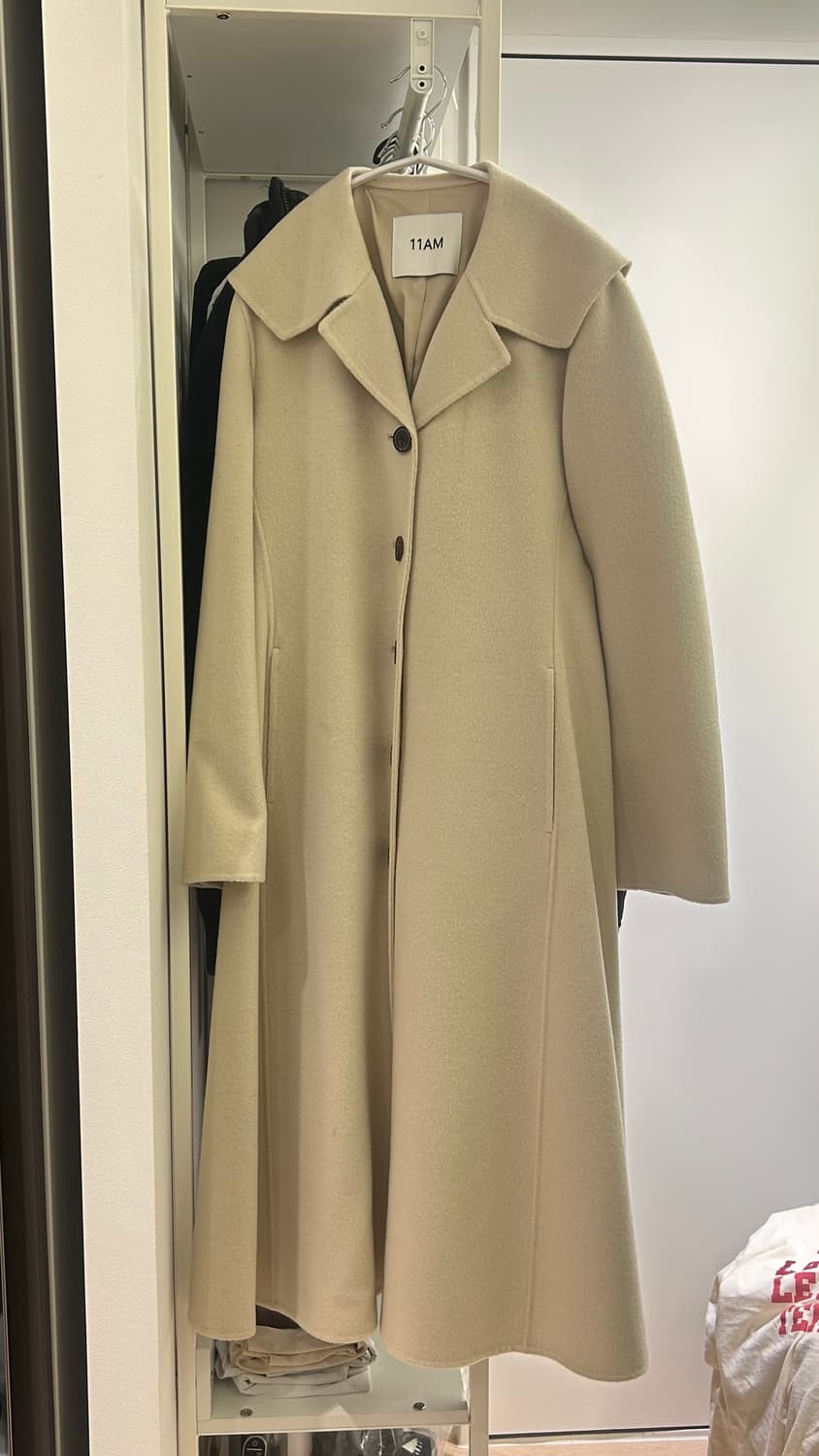 11am 아이보리 코트 상품이미지1