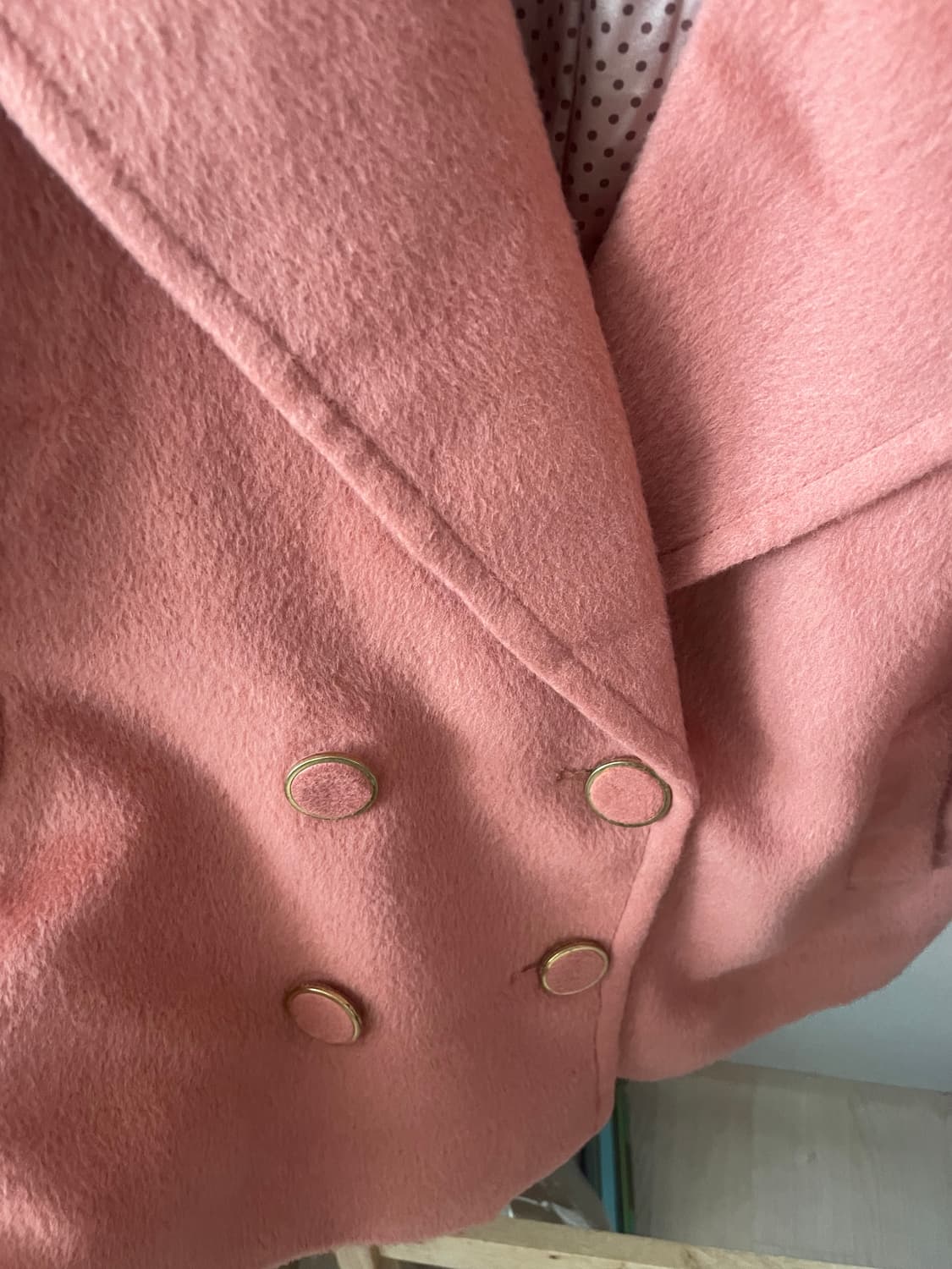 모리걸 빈티지 히메갸루 세실맥비 cecil mcbee 핑크 코트💗🤎 상품이미지3