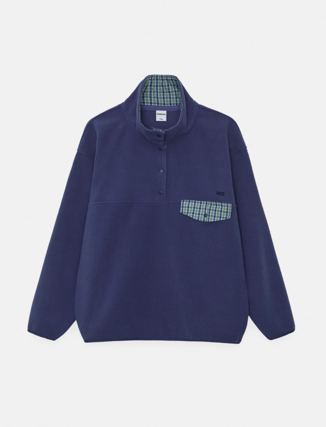 엔조블루스 플리스 아노락 블루 상품이미지2