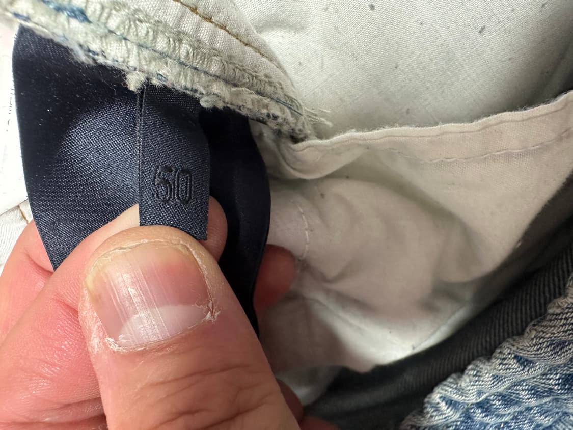 준지 20ss 데님조거 50 사이즈 상품이미지4