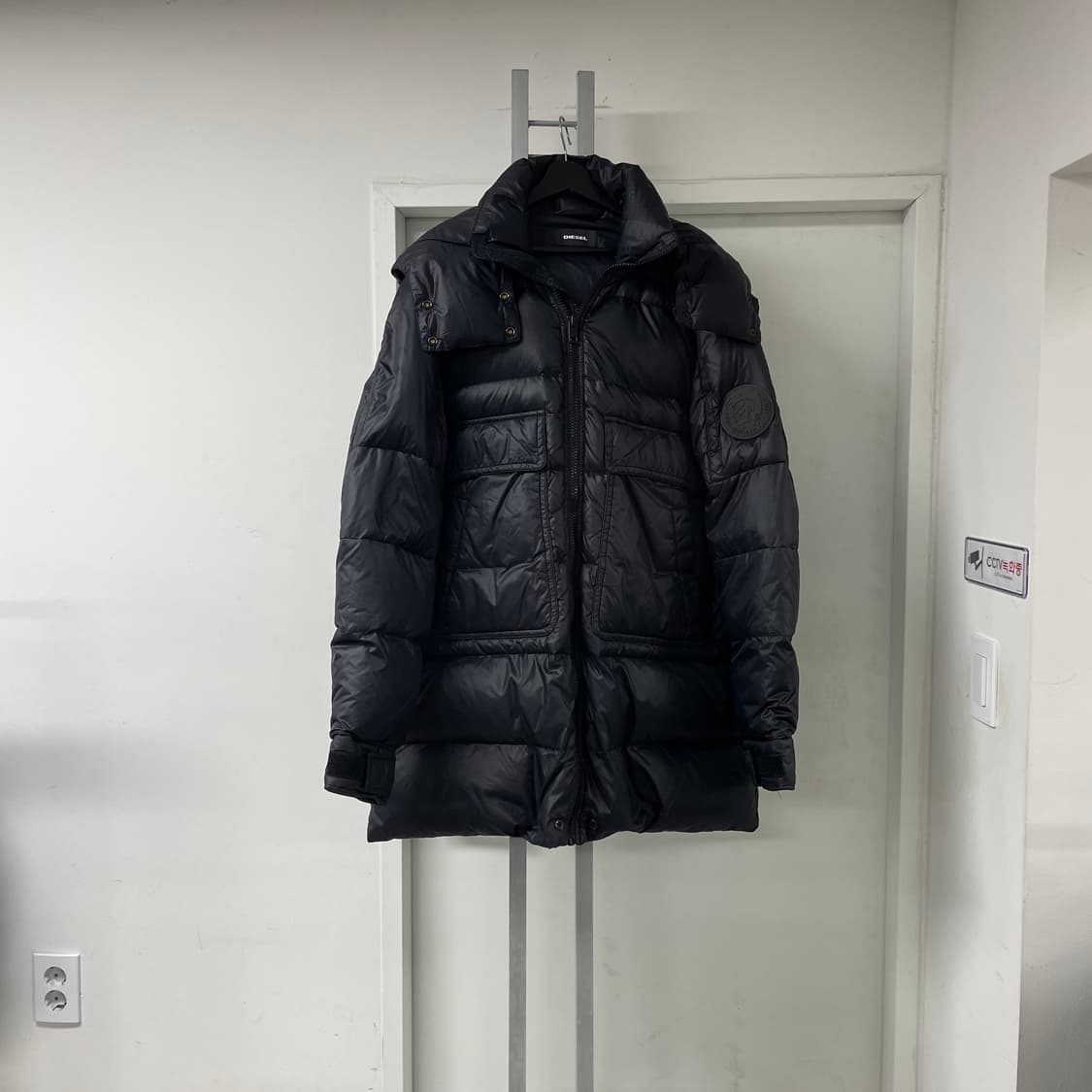디젤 블랙 패딩 90 상품이미지1