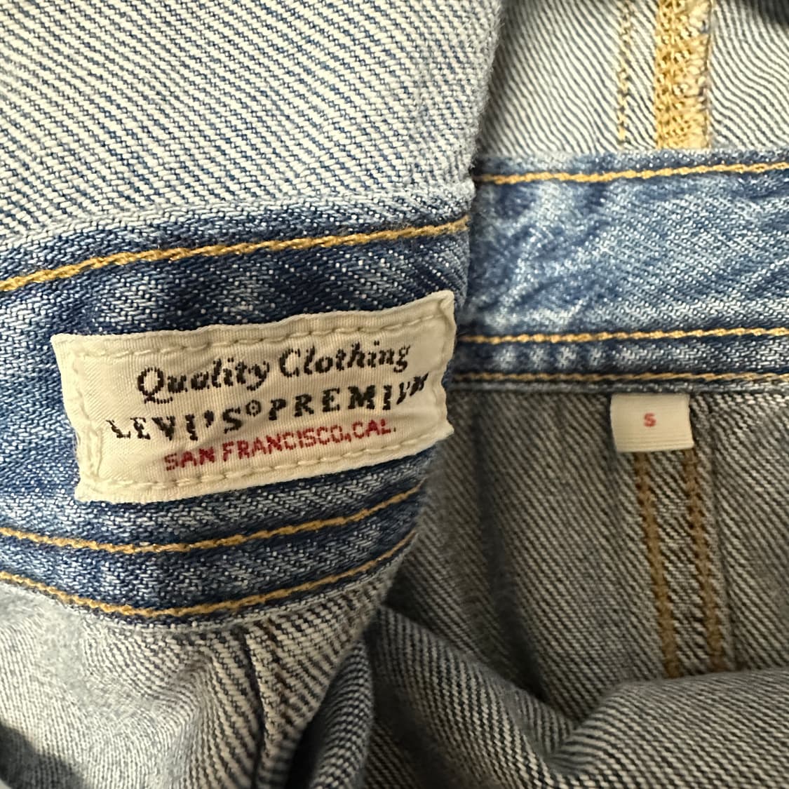 LEVI'S women denim overall 상품이미지5