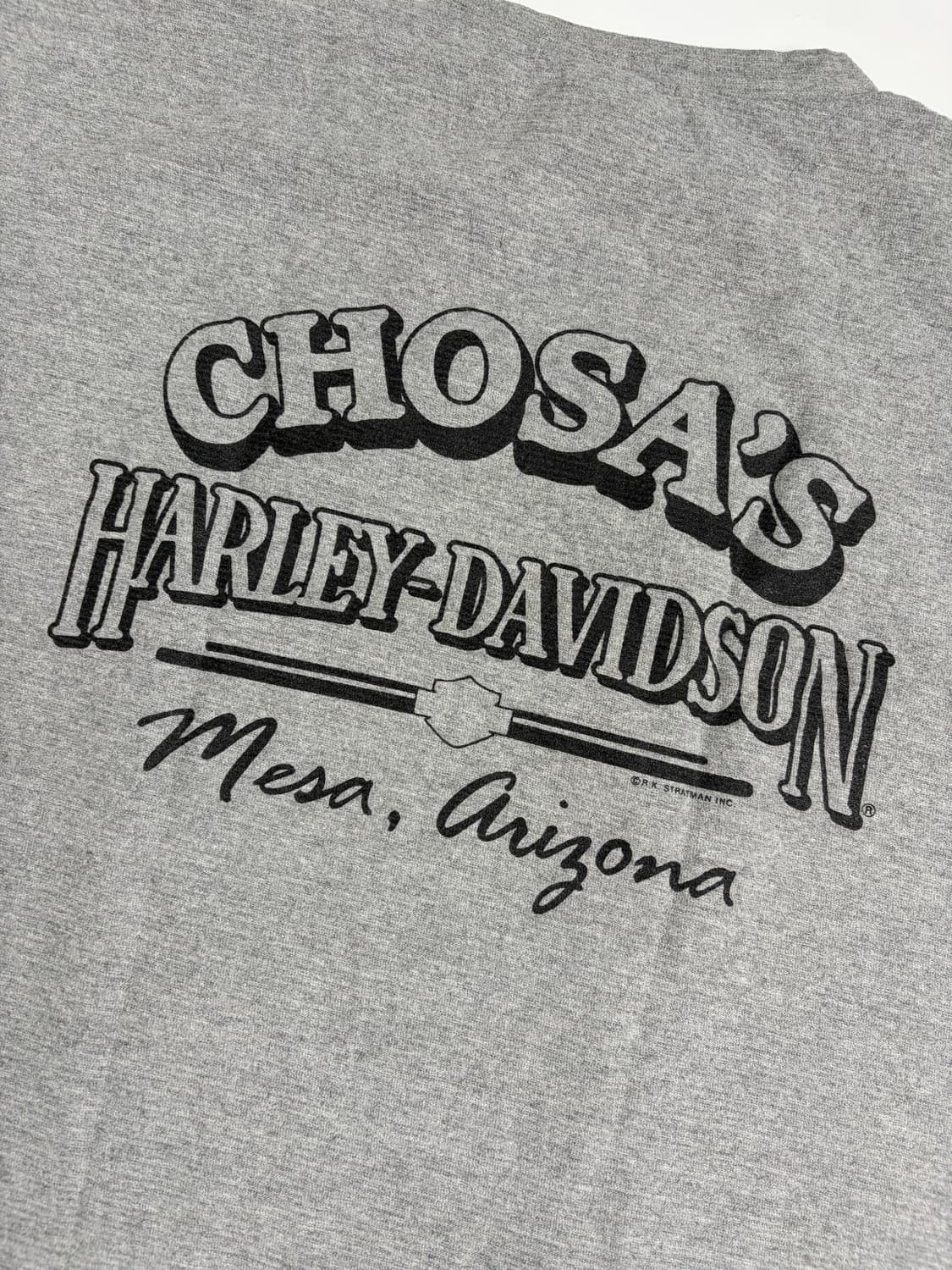 90s Harley Davidson Tee (grey) 상품이미지8