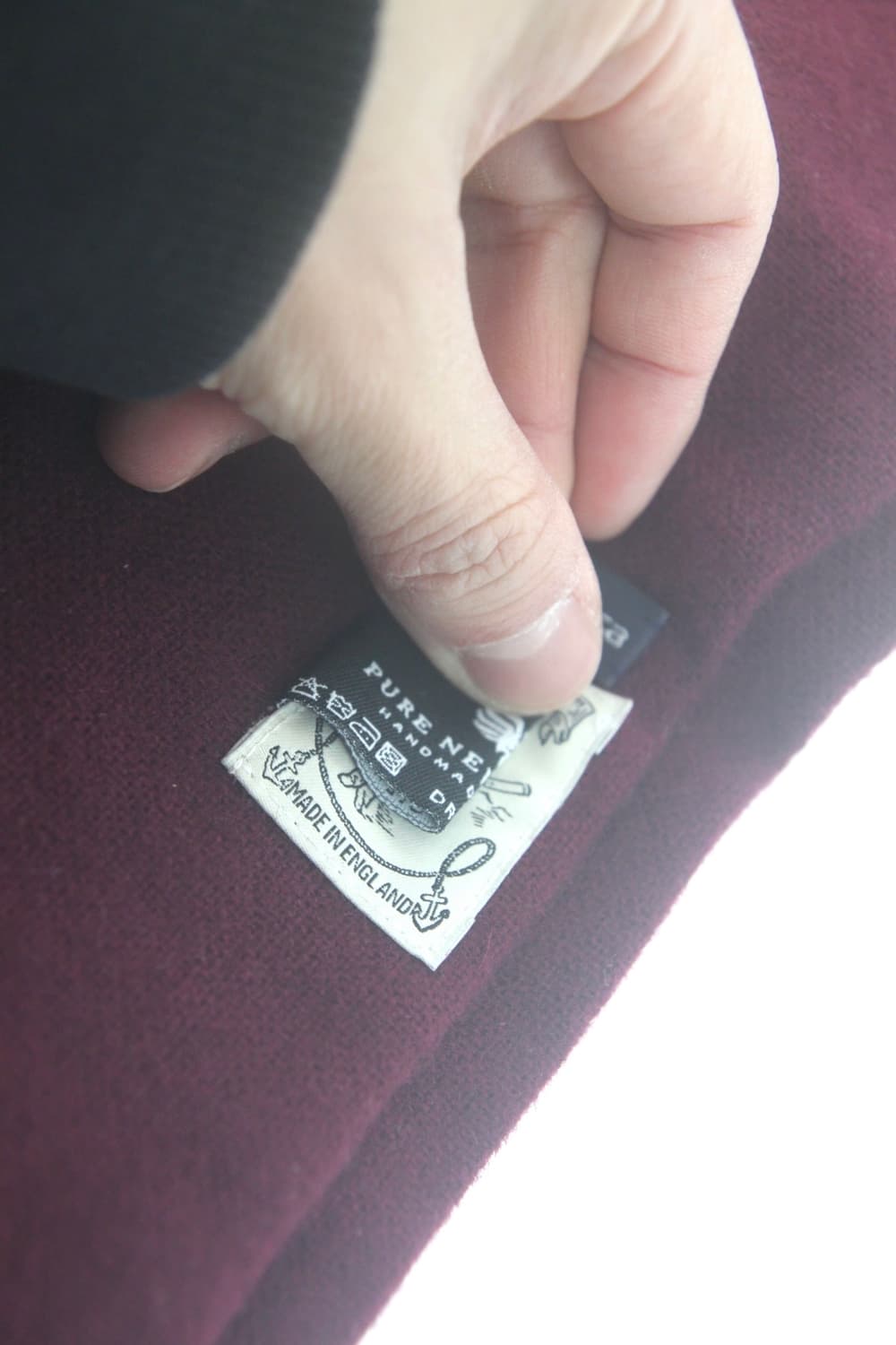 나나미카 24AW 잉글랜드 스쿨 울 머플러 상품이미지6