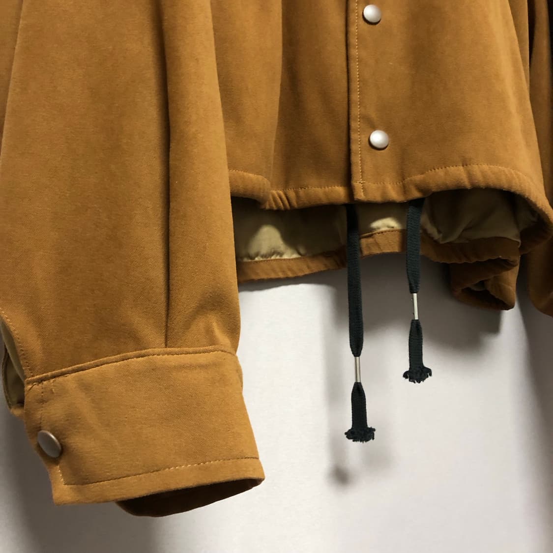 지에다 사틴 코치자켓 상품이미지7