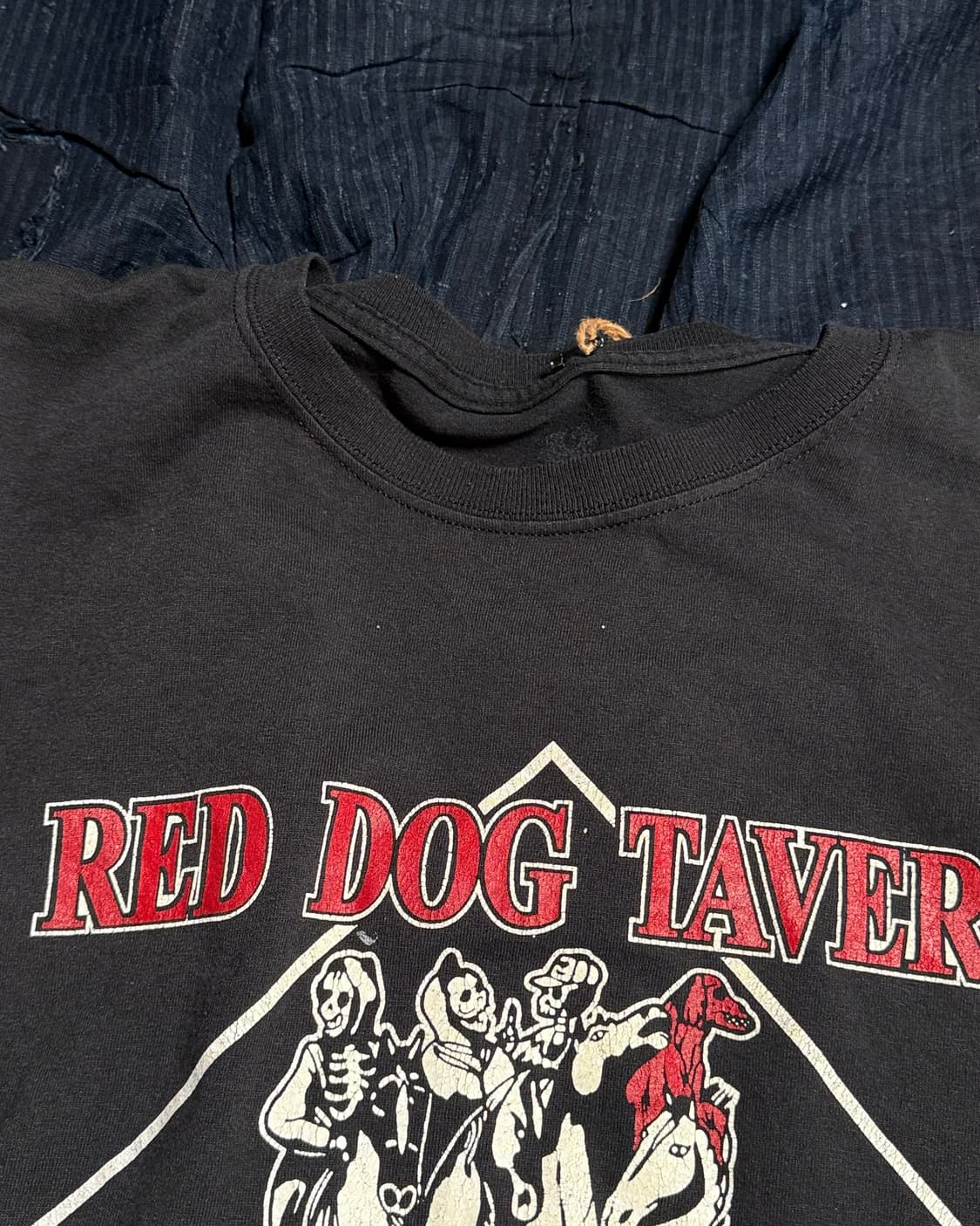 90-00‘s 프룻오브더룸 도그 타번 그래픽 티셔츠 2XL 상품이미지2