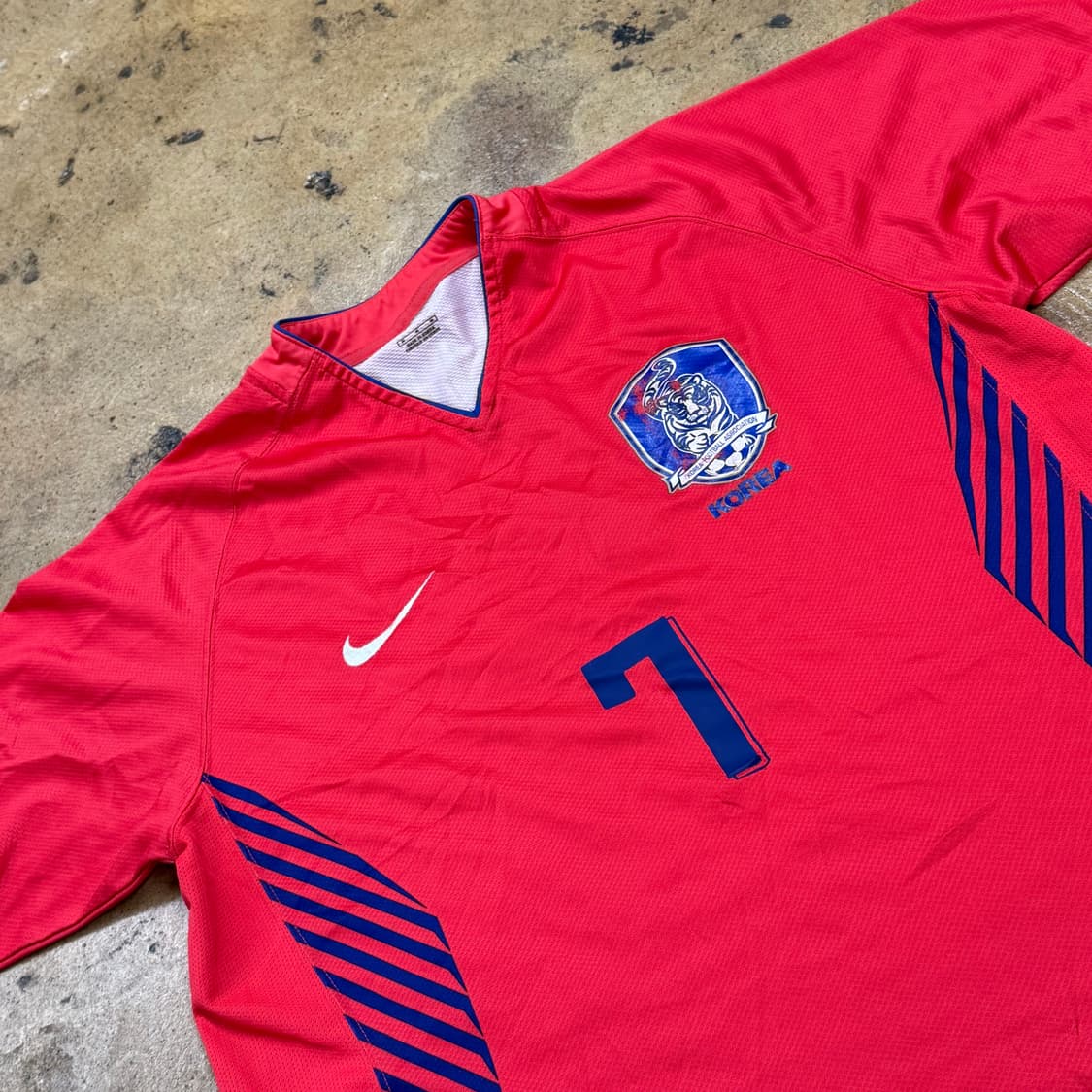 [정품/M] 나이키 축구 국대 유니폼 져지 박지성 마킹 b19 상품이미지1