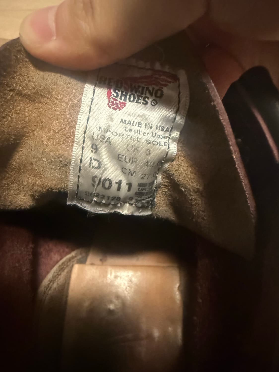 레드윙 벡맨 9011 구형 270 상품이미지4