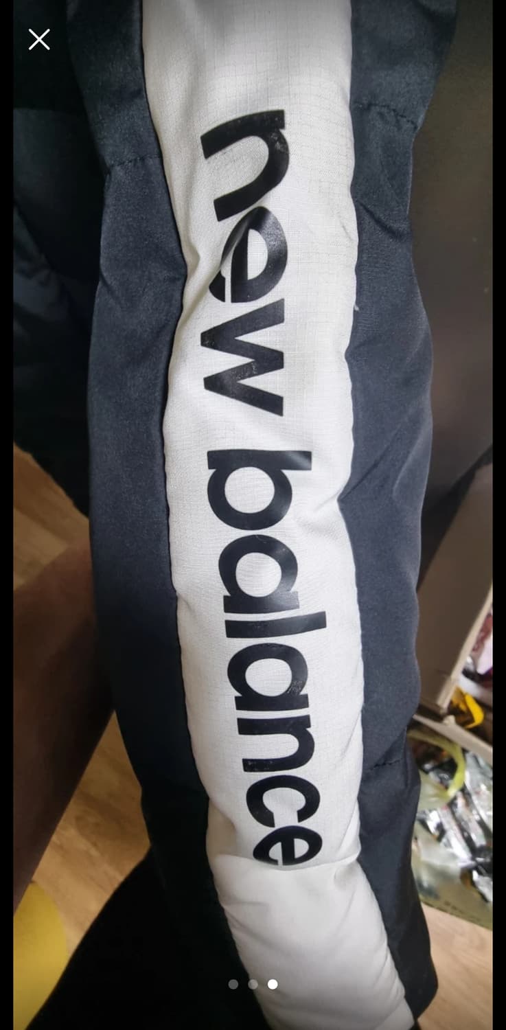 뉴발 블랙 롱패딩 상품이미지3