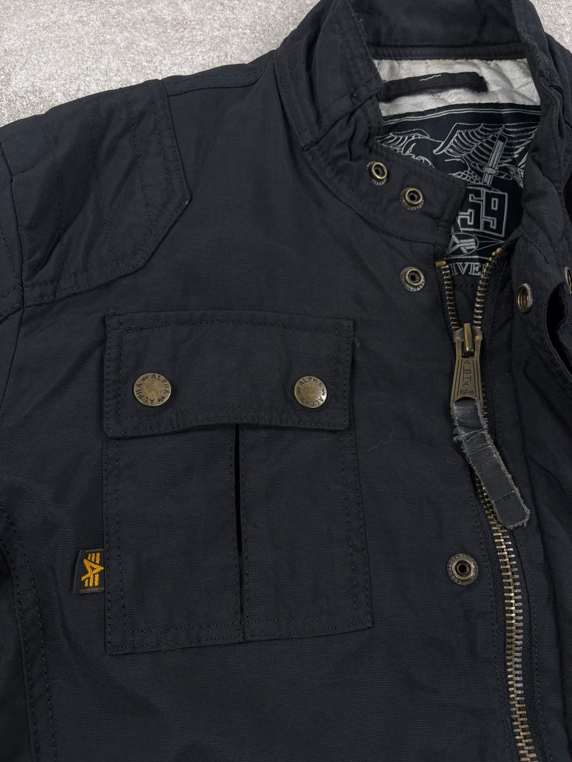 Alphaindustries Biker Jacket  상품이미지3