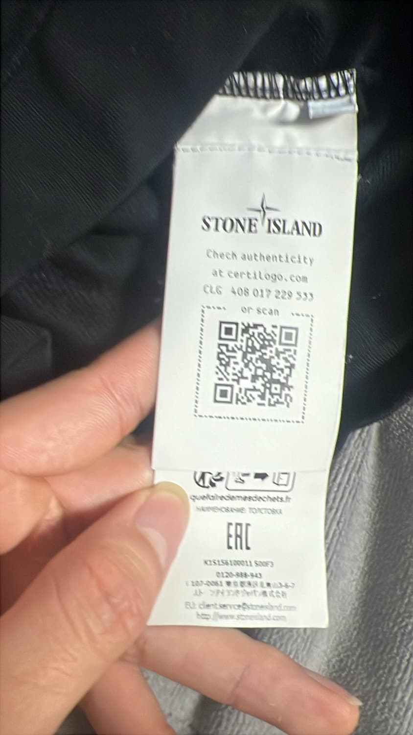 스톤아일랜드 롱슬리브(정품) 상품이미지4