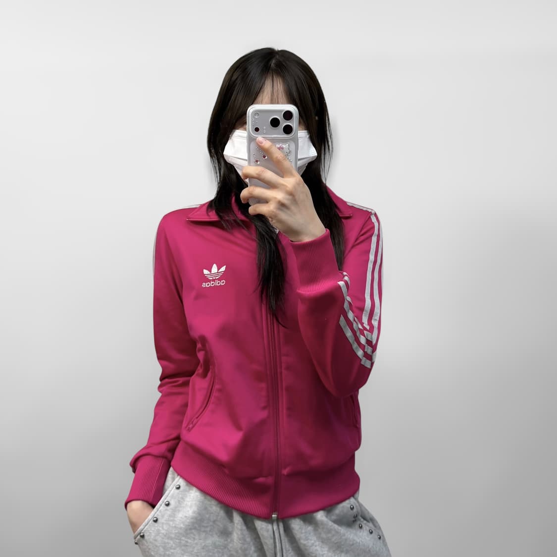 아디다스 파이어버드 트랙탑 져지 핑크 상품이미지1
