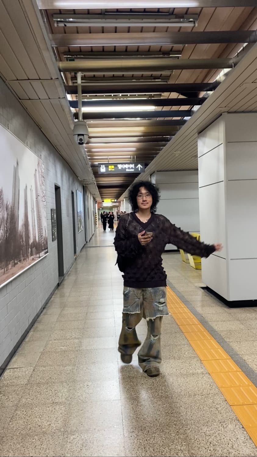 랩스커트 데님 팬츠 상품이미지5